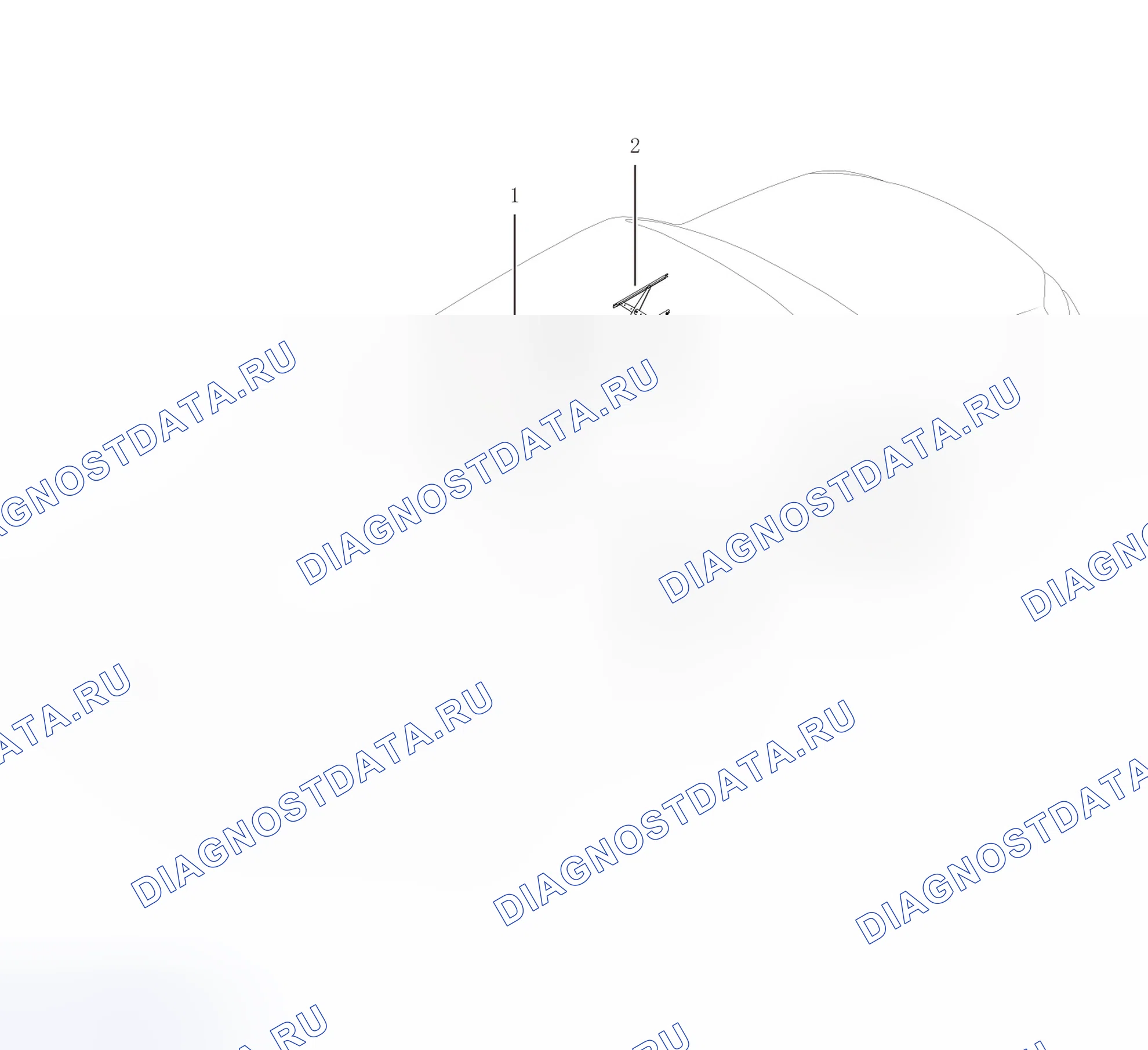 Схема расположения электростеклоподъёмника — Great Wall Wingle-5-Cng. Great-Wall Wingle 5 CNG I