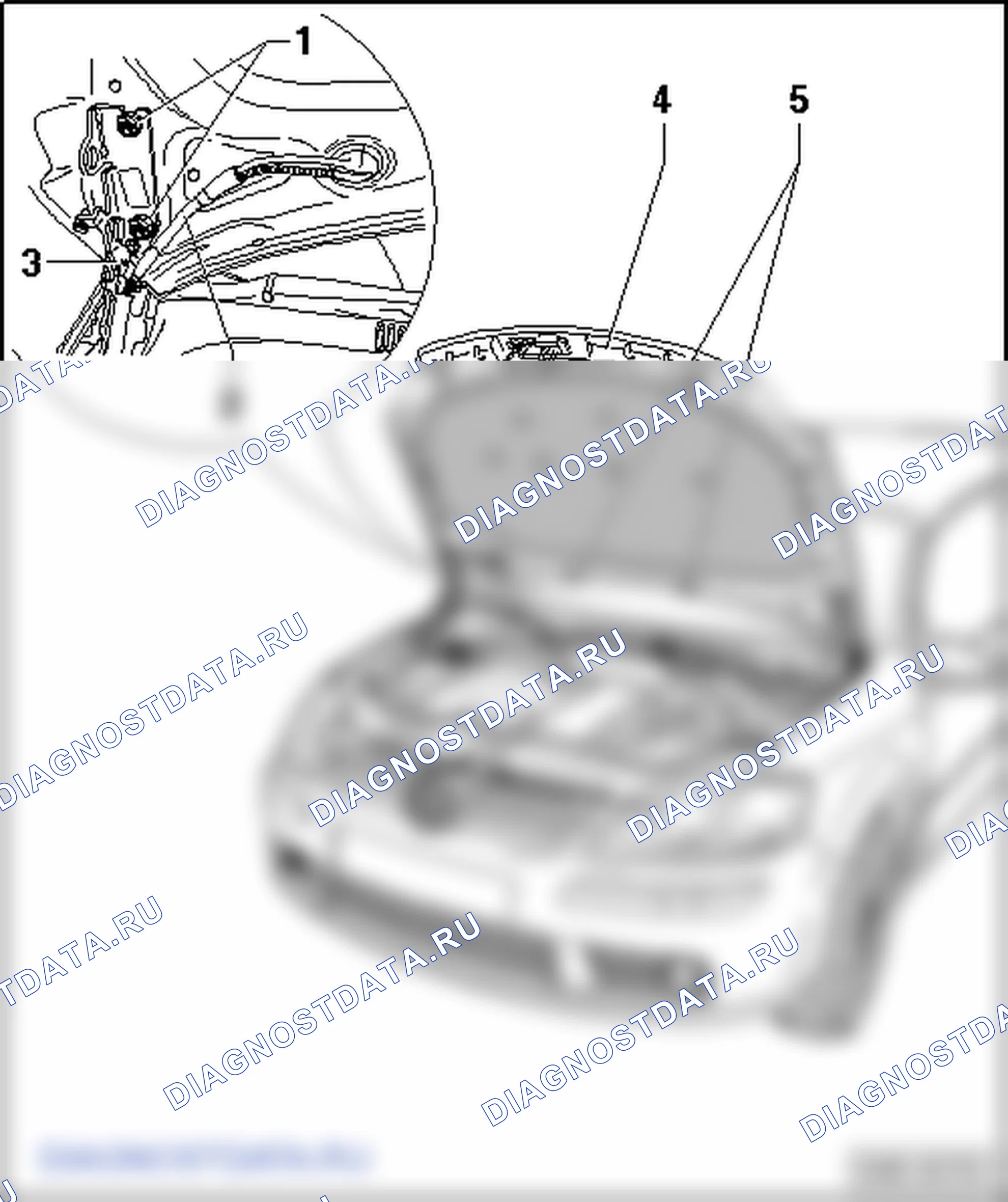 Капот. Volkswagen Golf Plus I