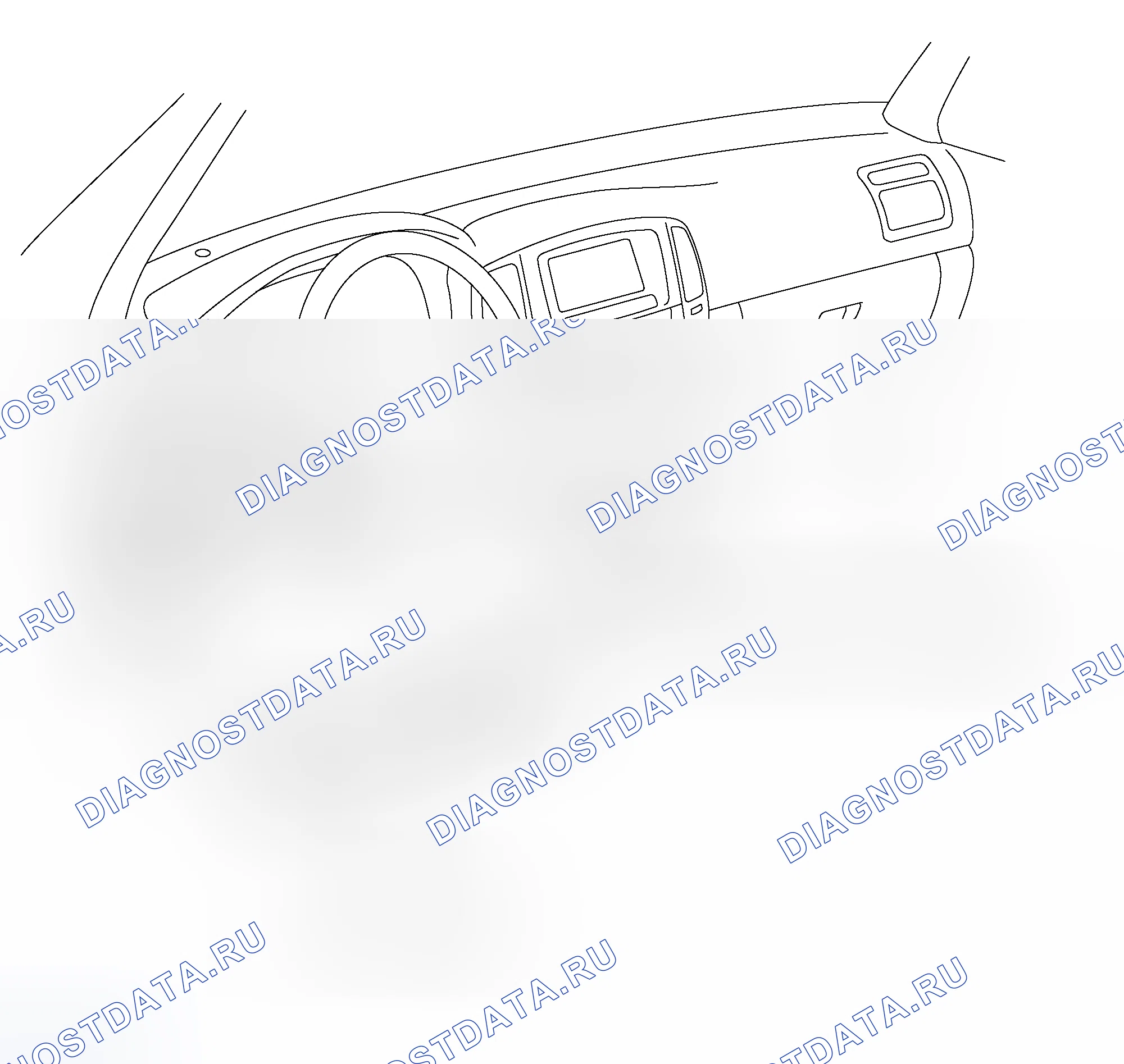 Рис. 245: КОМПОНЕНТЫ. Toyota Land Cruiser 100 рестайлинг 2