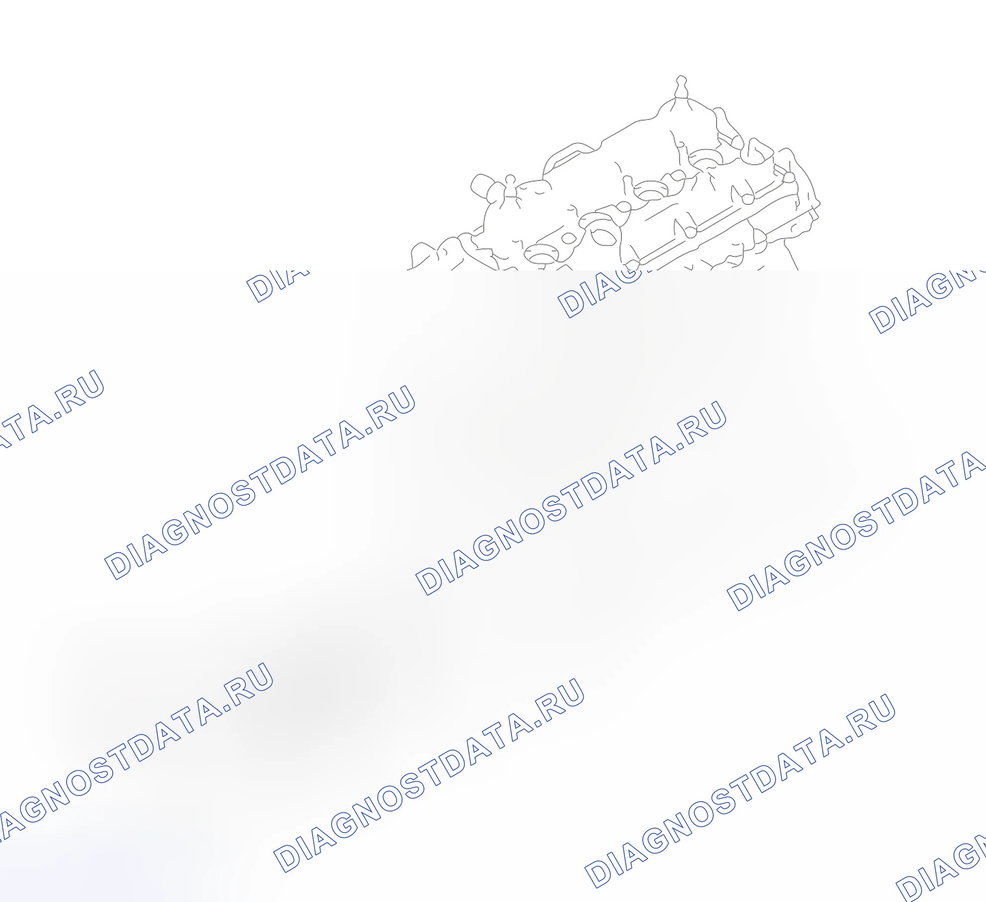 Схема расположения масляного уплотнения перед коленчатого вала — Great Wall Wingle-7. Great-Wall Wingle 7 I