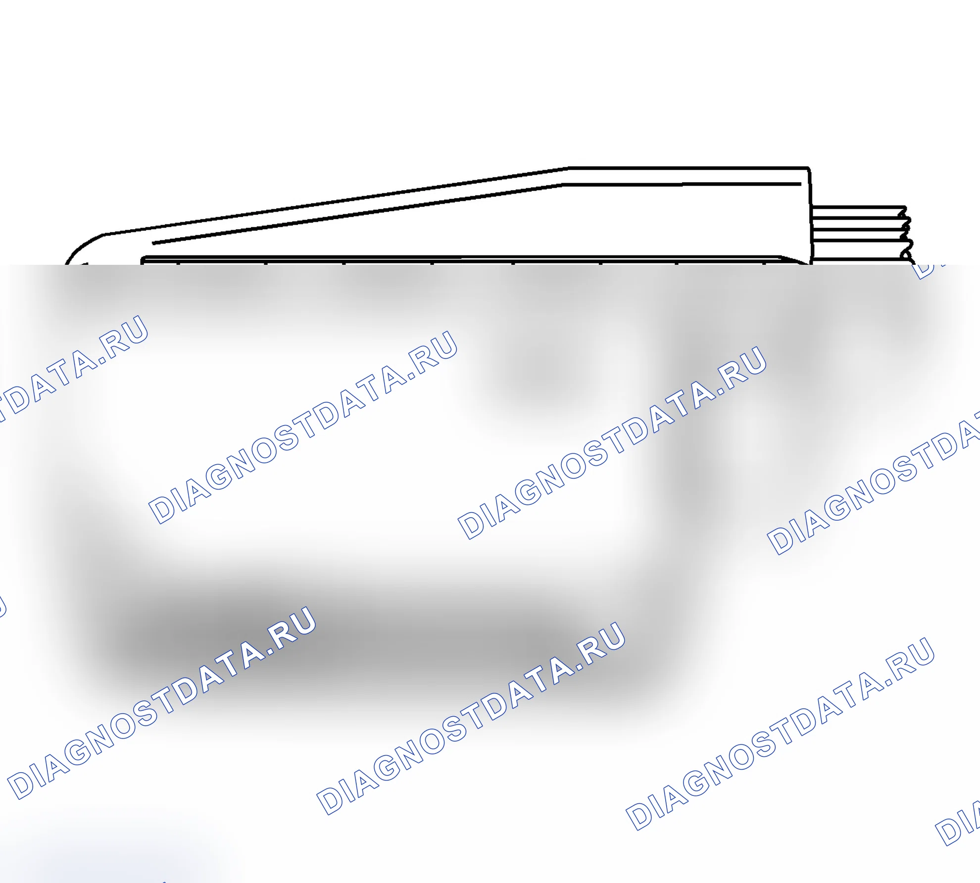 Рис. 22: Процедура демонтажа клемм. Chevrolet Express G1500 