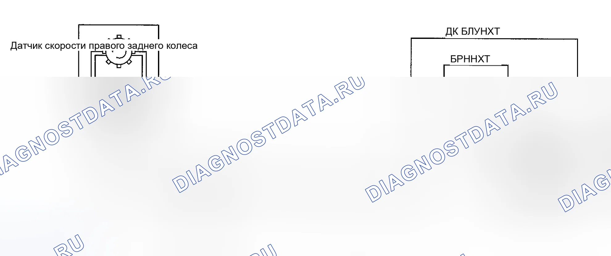 Рис. 53: расшифровка кода ошибки C0024: входной сигнал датчика скорости правого заднего колеса = 0. Suzuki Verona I