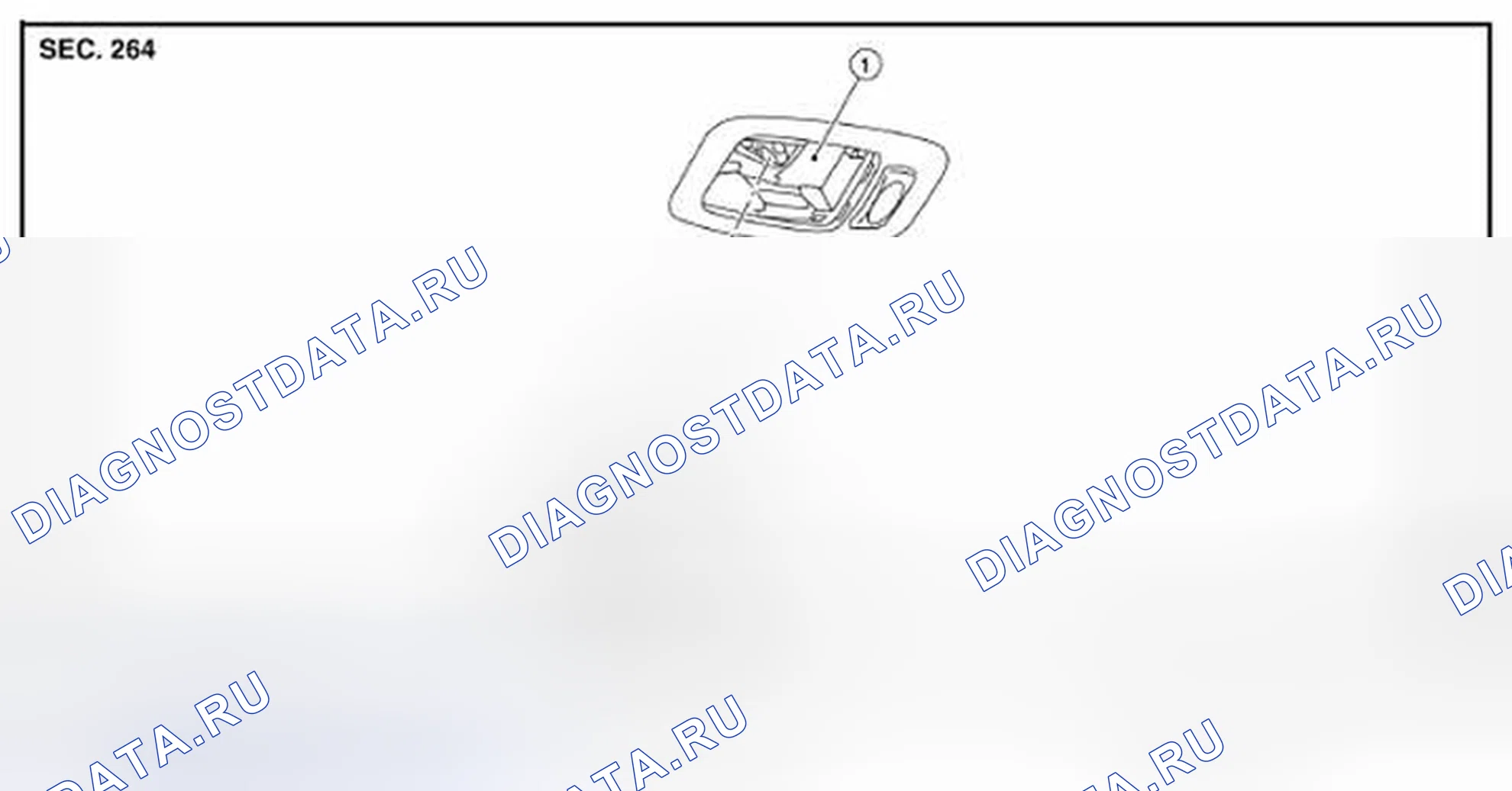 Рис. 57: Разнесенный вид. Nissan Pathfinder IV рестайлинг