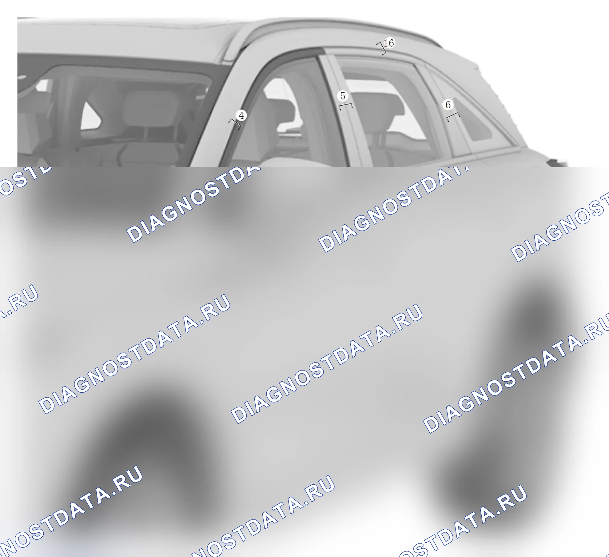 Боковая сторона кузова — Haval Shenshou. Haval Shenshou I