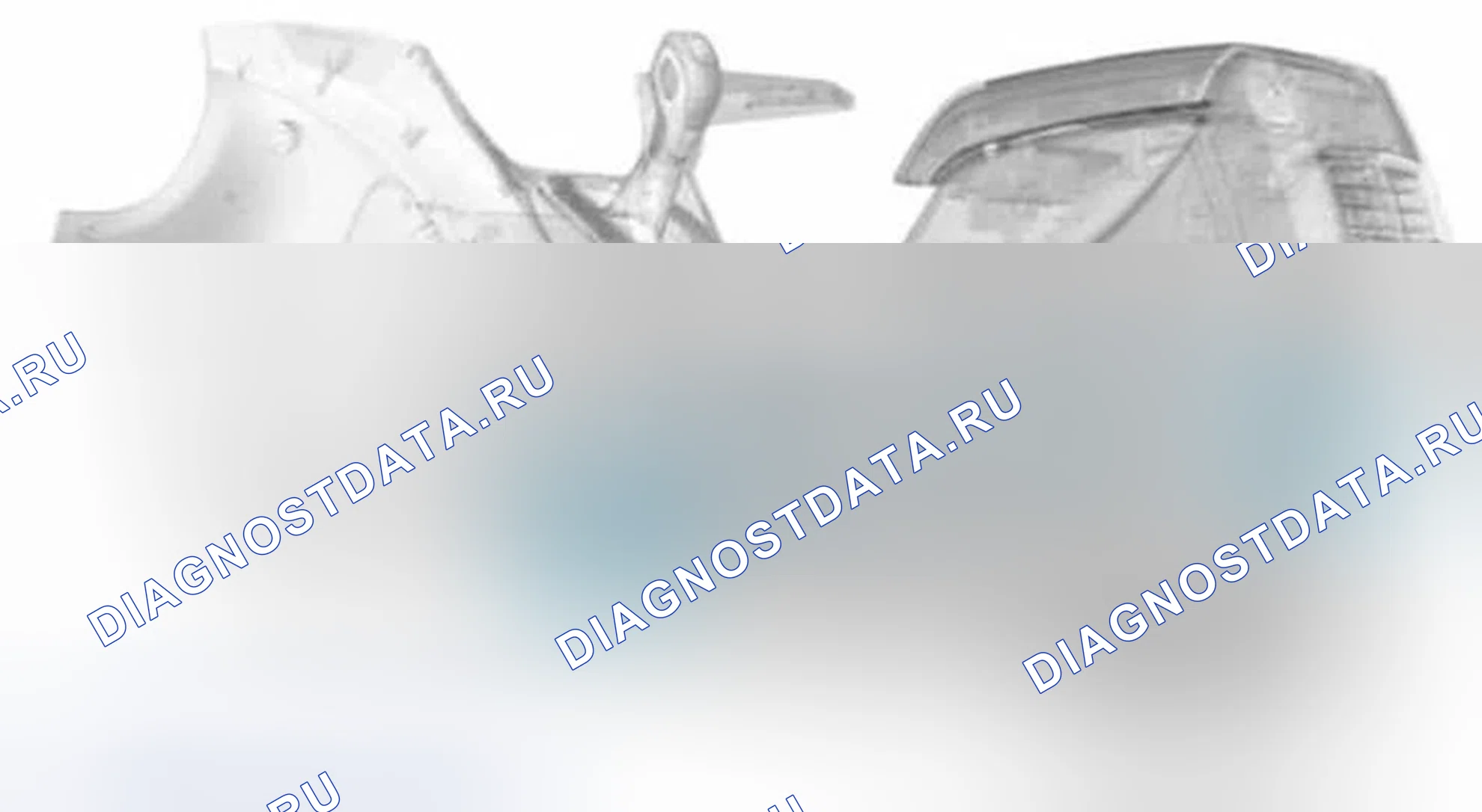 Рис. 1: Инвертор постоянного тока / переменного тока (DC / AC) - расположение компонентов. Ford C-MAX II