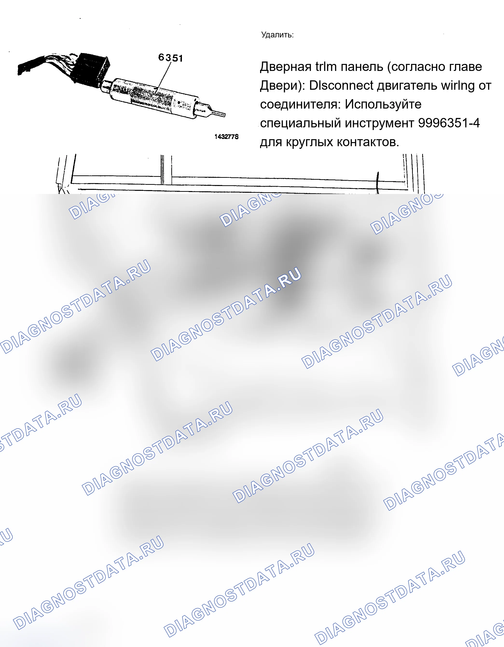 Рис. 5: Задние двери. Volvo 780 I