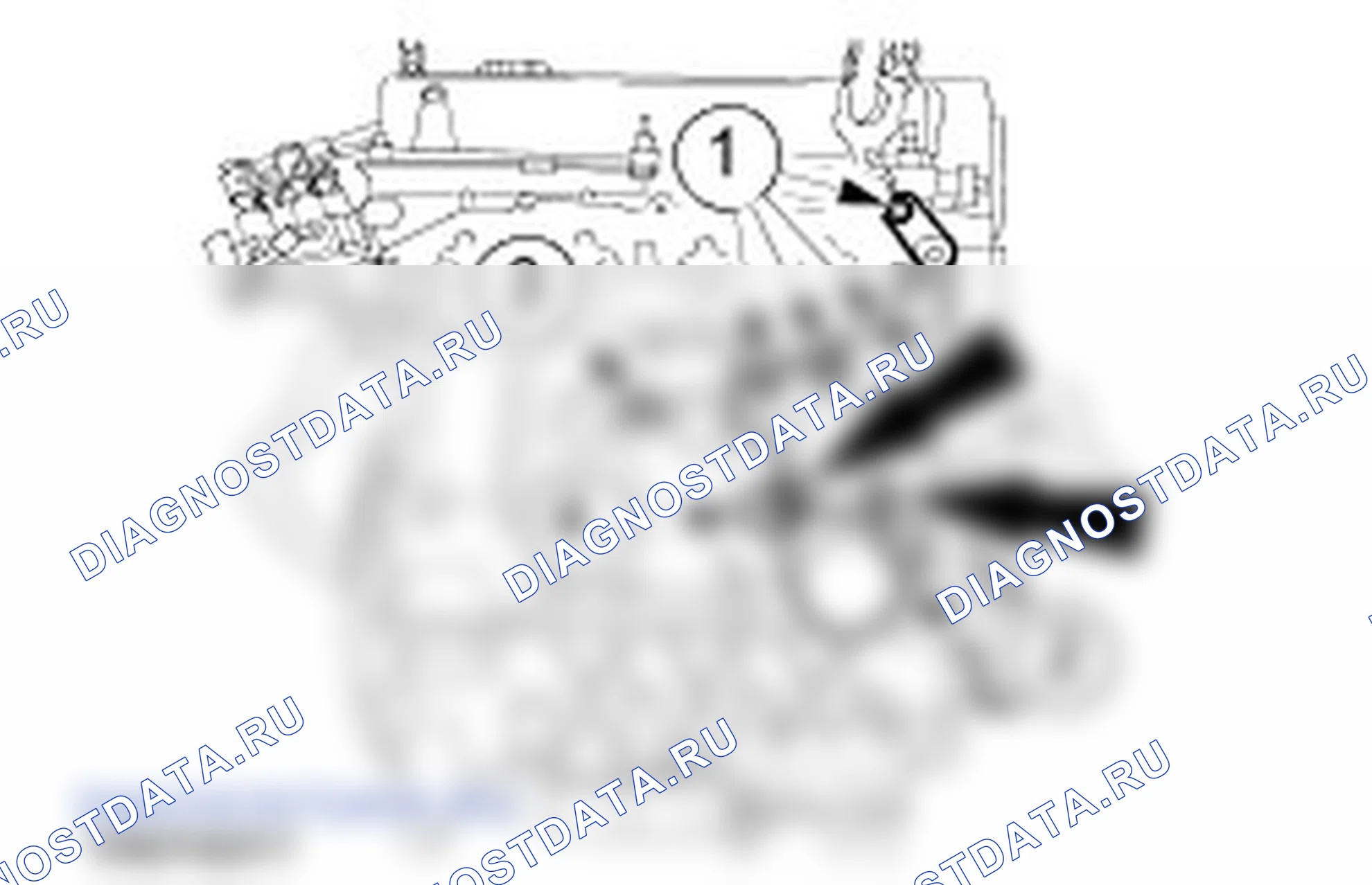 Разборка двигатель. Ford Mondeo II
