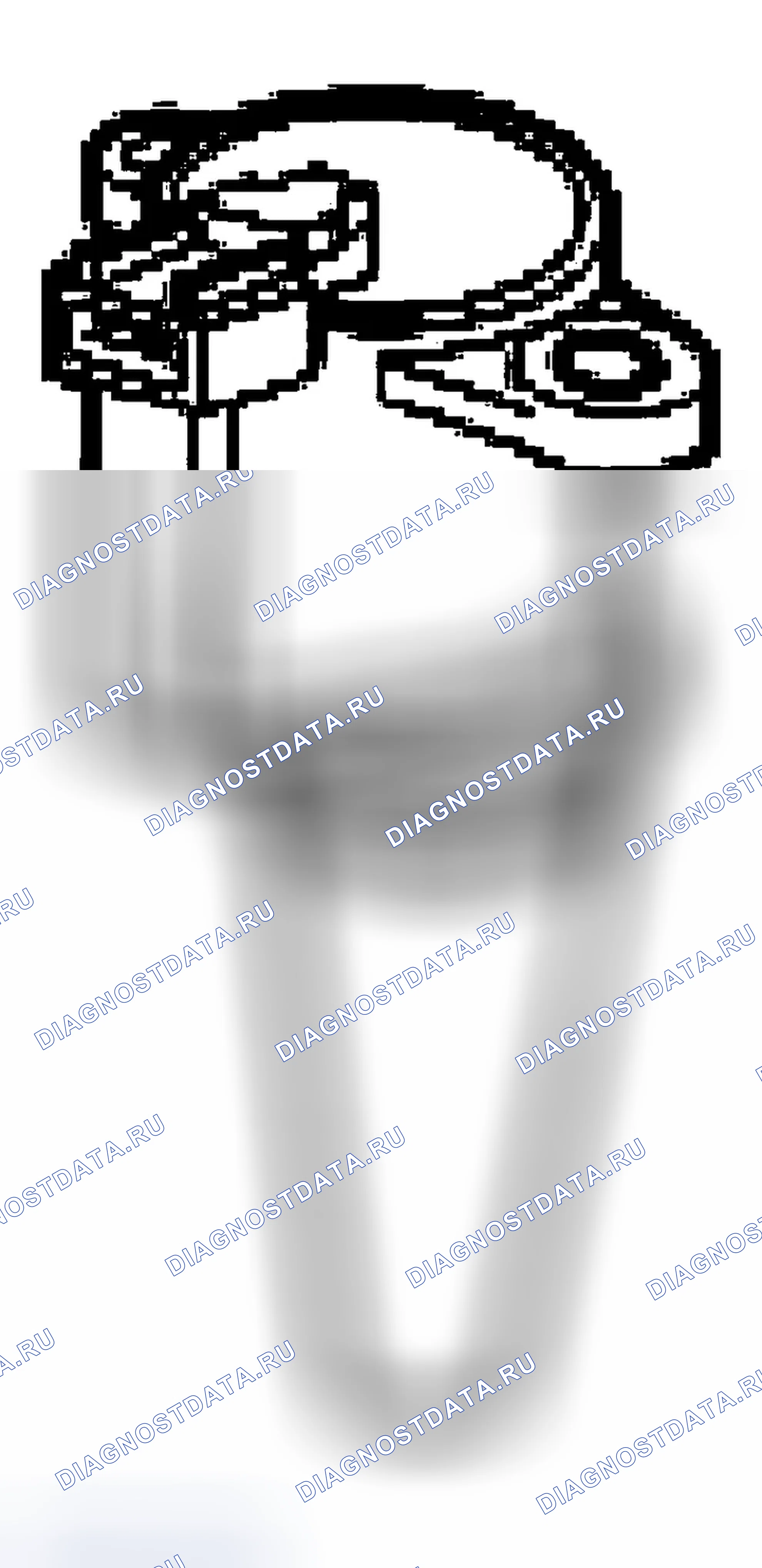Рис. 88: Катушка на штекере. Ford Expedition II