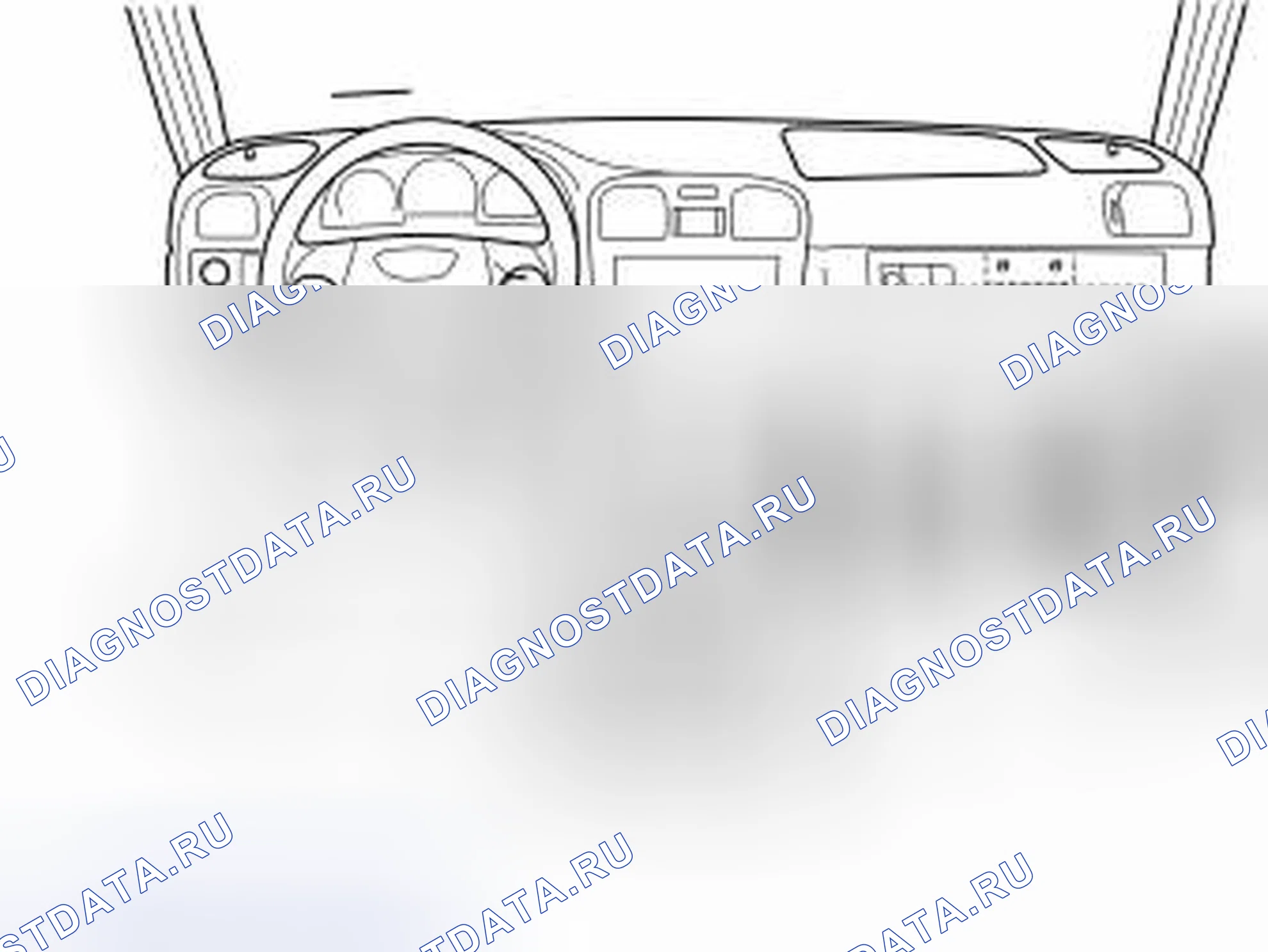 Рис. 122: Демонтаж вентилятора воздуходувки блока питания. Volvo S40 I рестайлинг