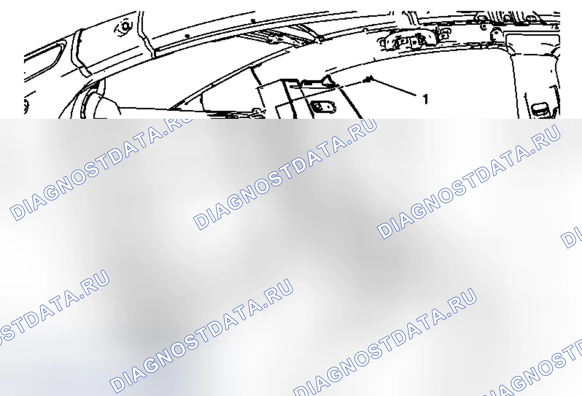 Рис. 45: Замена обивка со стороны кузова. Chevrolet Cruze I рестайлинг