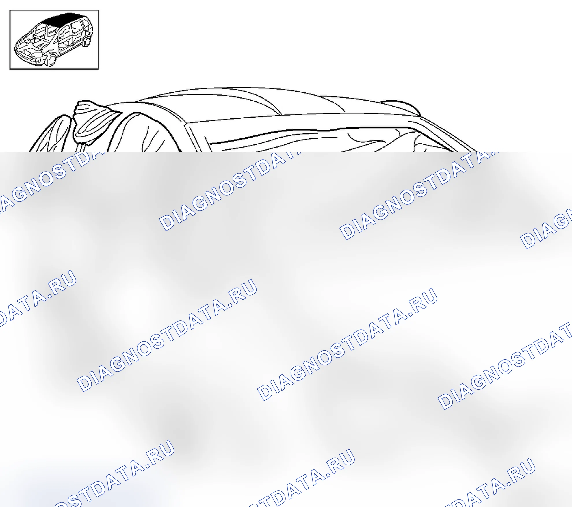 Замена резиновой планки панорамной крыши - середина. Opel Zafira B