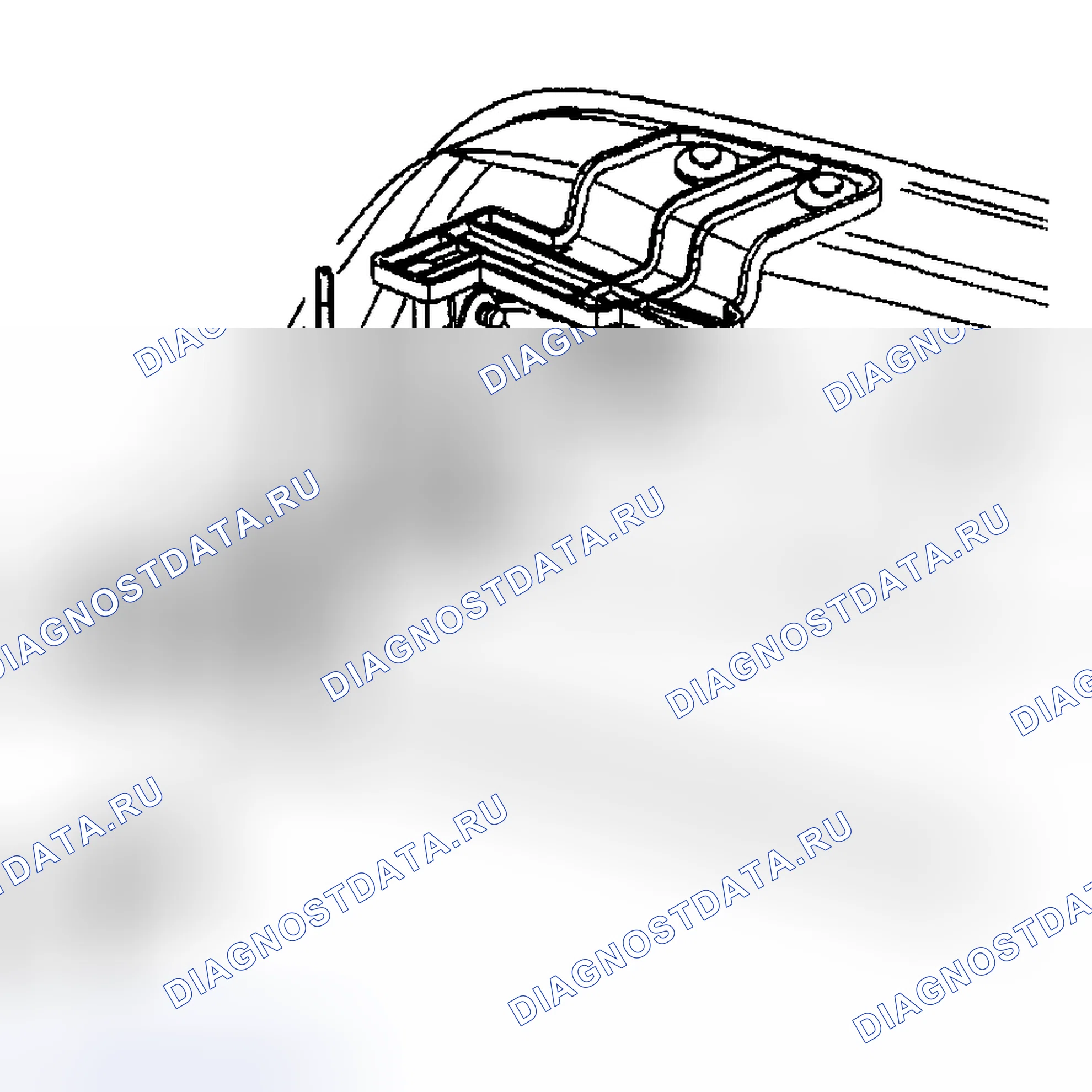 Рис. 2: Порядок демонтажа. GMC Cab & Chassis Sierra 3500 GMT800 early