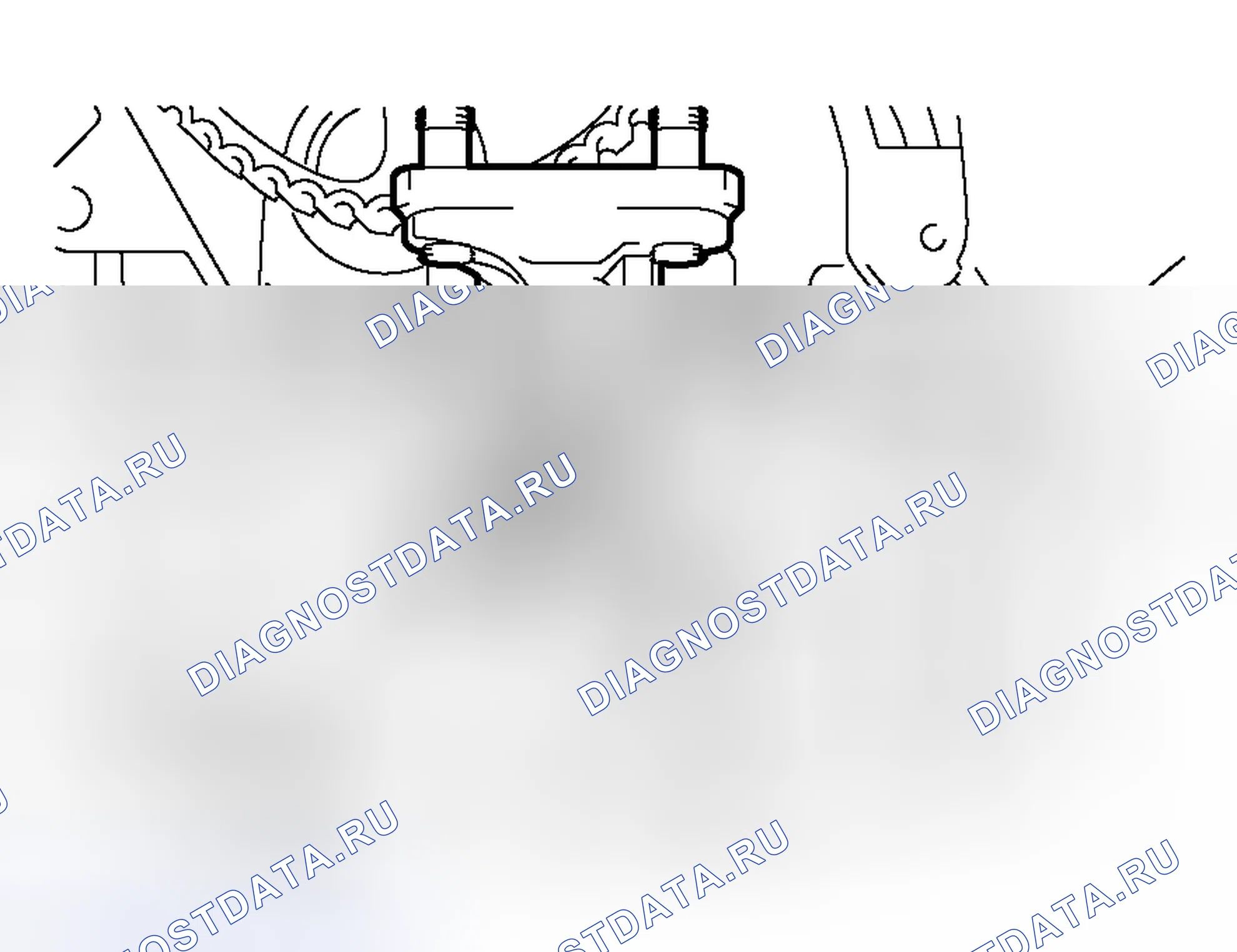 Рис. 169: > > B < < УСТАНОВКА КРОНШТЕЙНА ОПОРЫ ДВИГАТЕЛЯ. Honda Envix I
