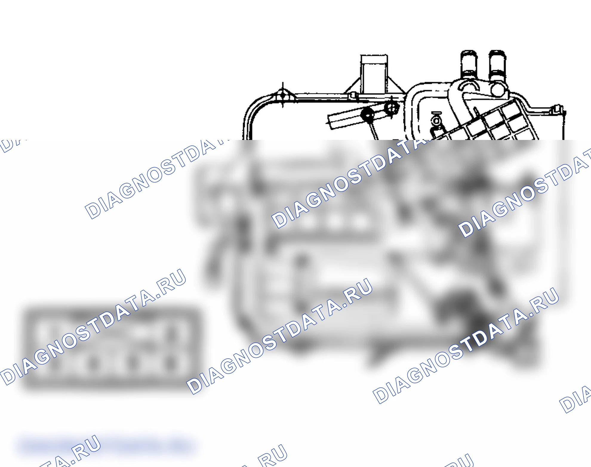 Рис. 17: ПРИВОД РЕГУЛИРОВКИ ТЕМПЕРАТУРЫ. Hyundai Santa Fe I