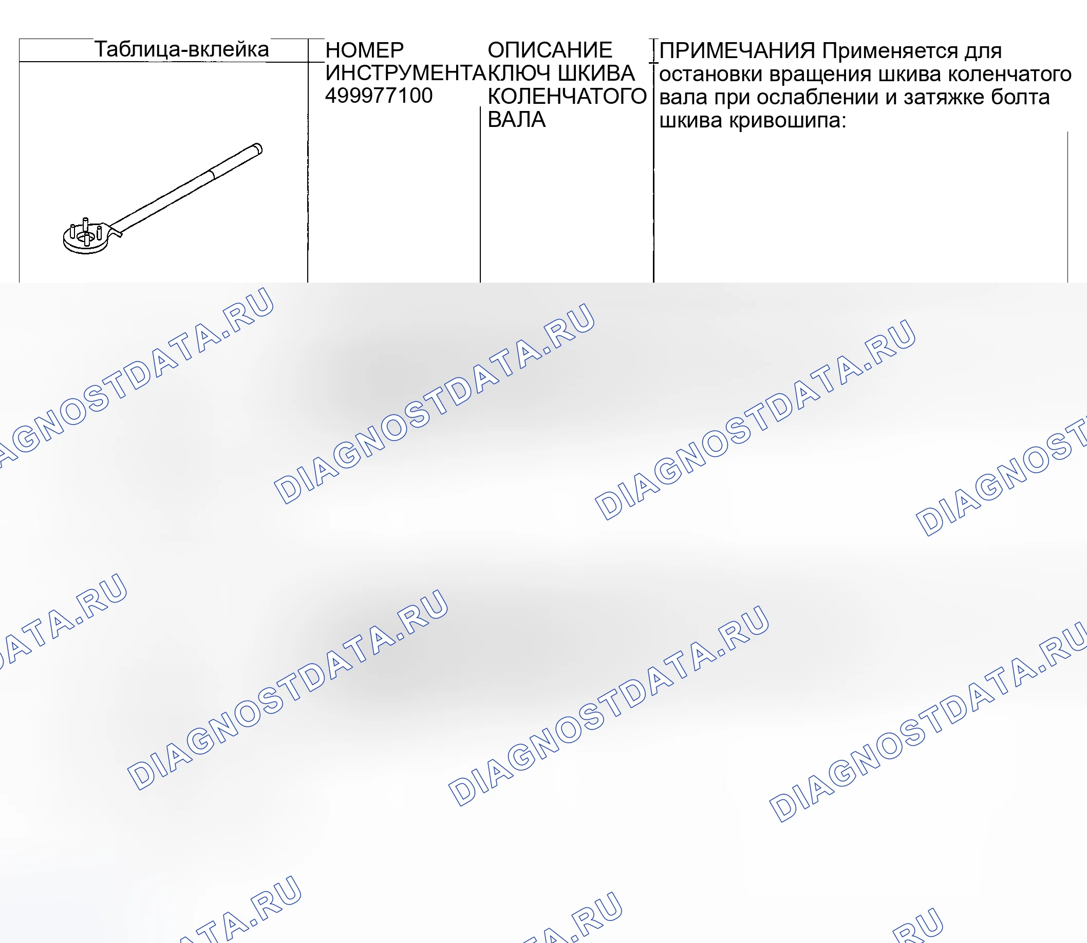 Рис. 28: ПОДГОТОВИТЕЛЬНЫЙ ИНСТРУМЕНТ. Hyundai Creta II