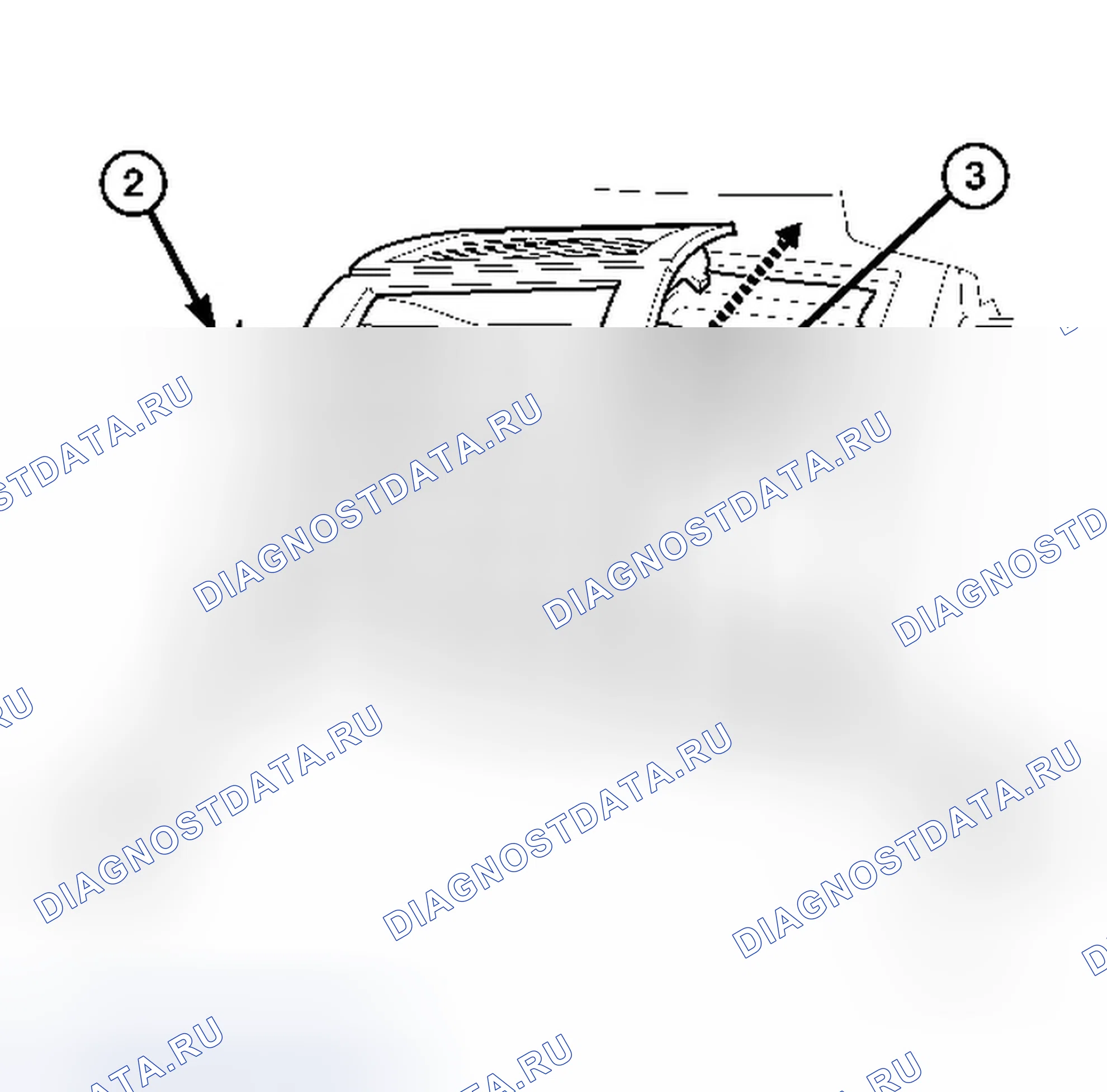Рис. 89: OUTLETS-система впрыска вторичного воздуха. Dodge Magnum I рестайлинг