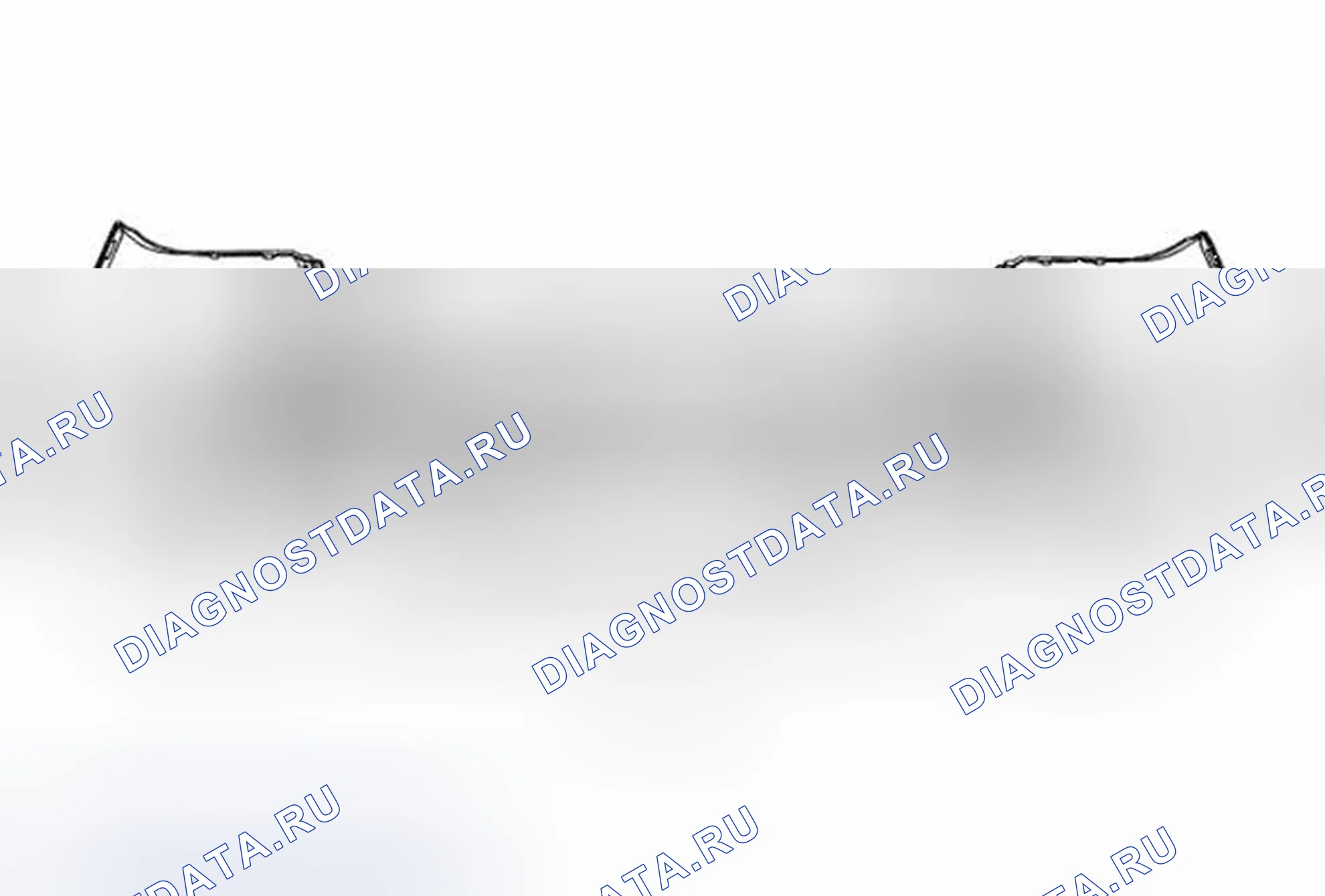 Рис. 9: Замена жгута проводов датчика заднего объекта. Buick Encore I