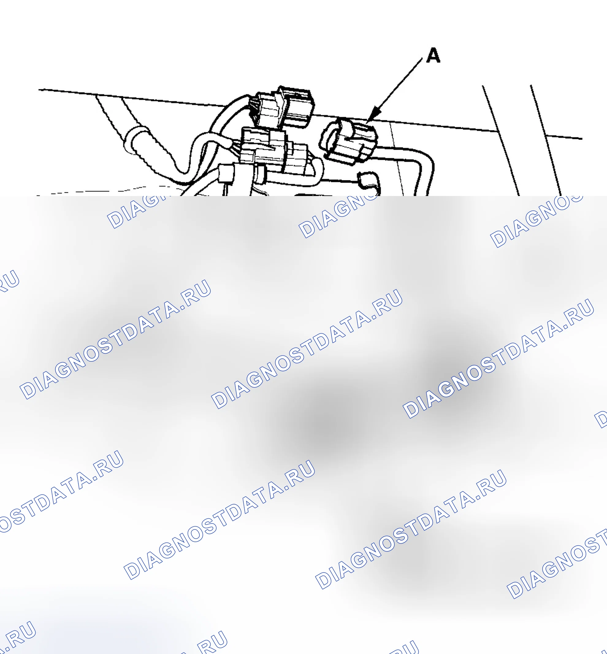 Рис. 166: Вторичная замена подогреваемый кислородный датчик. Honda Element YH2