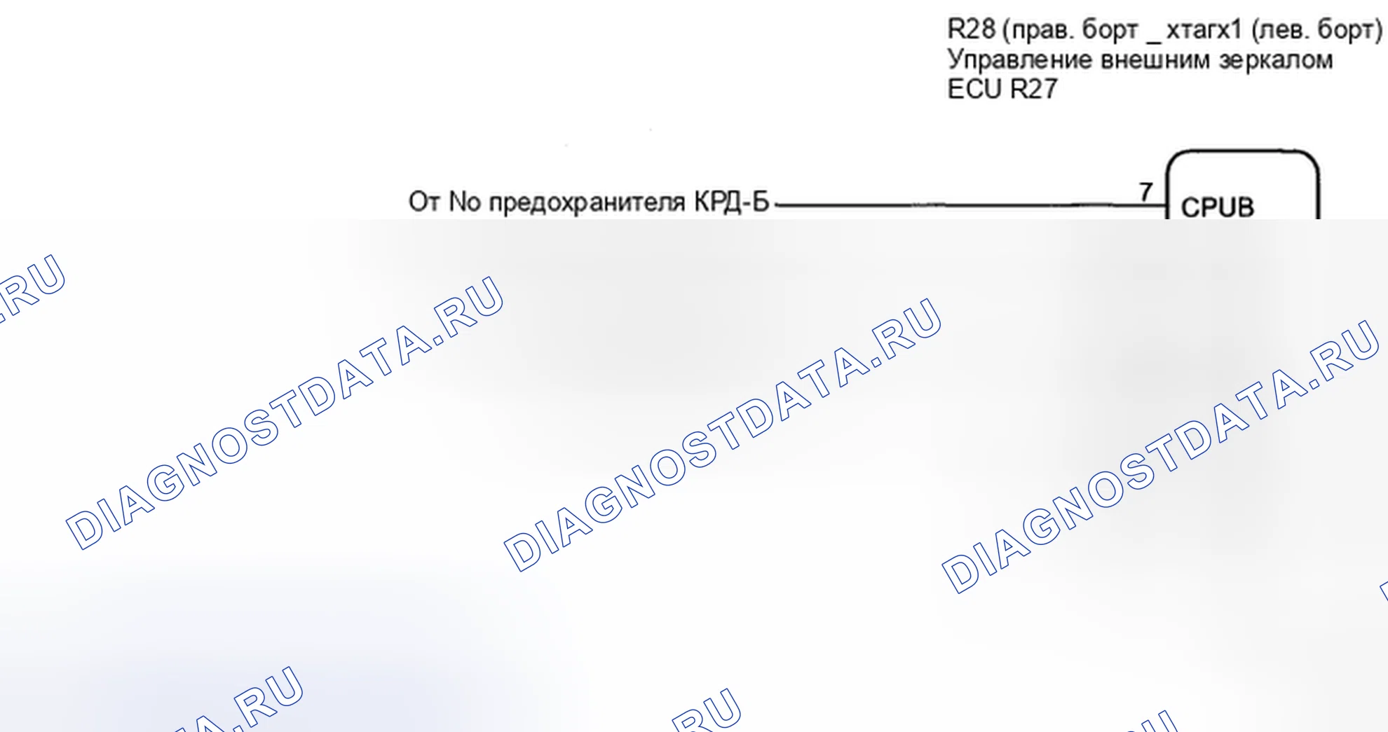 Рис. 10: электросхема. Honda Accord IX