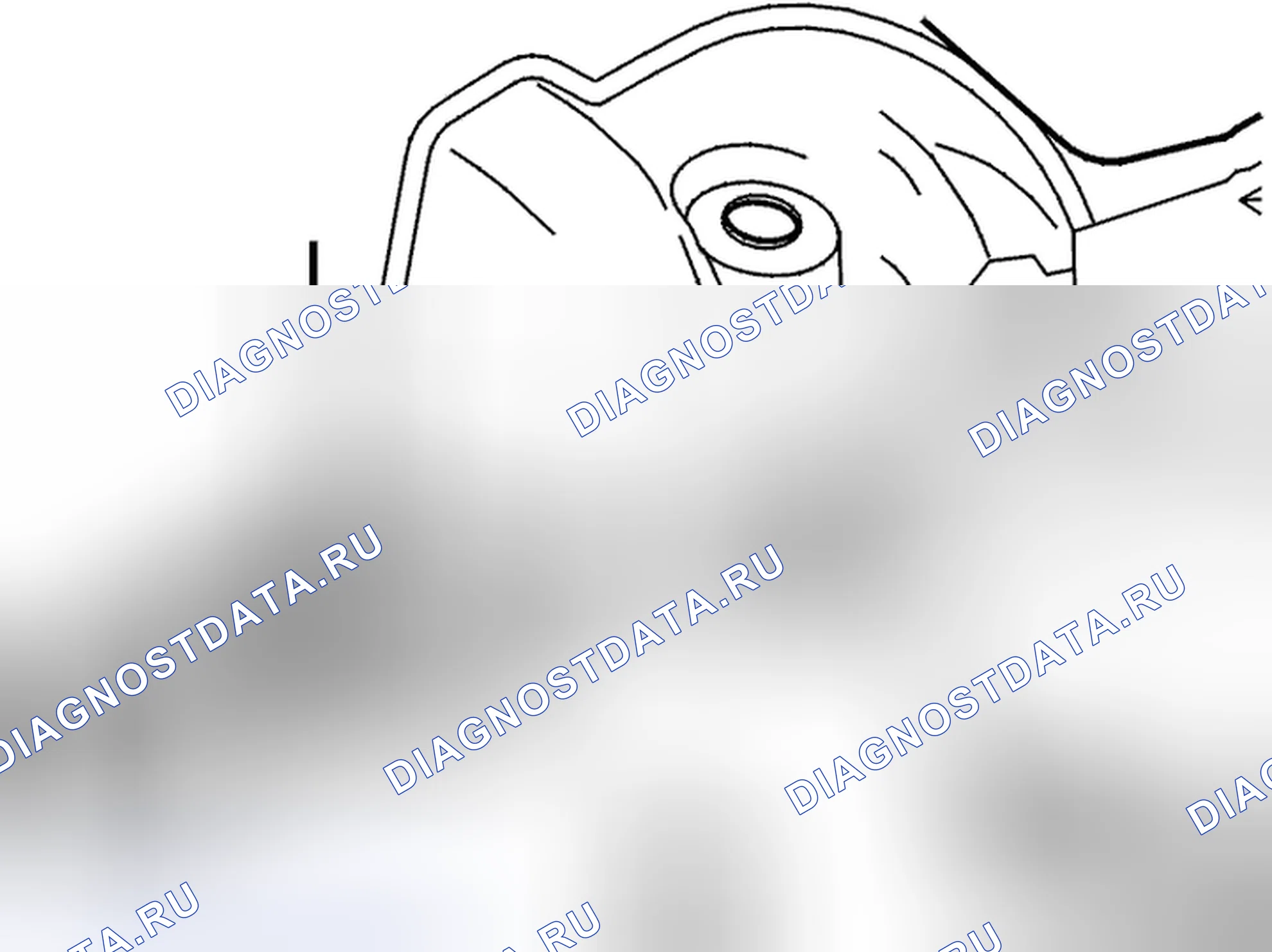 Рис. 123: Снятие боковой панели. Volvo V40 I рестайлинг