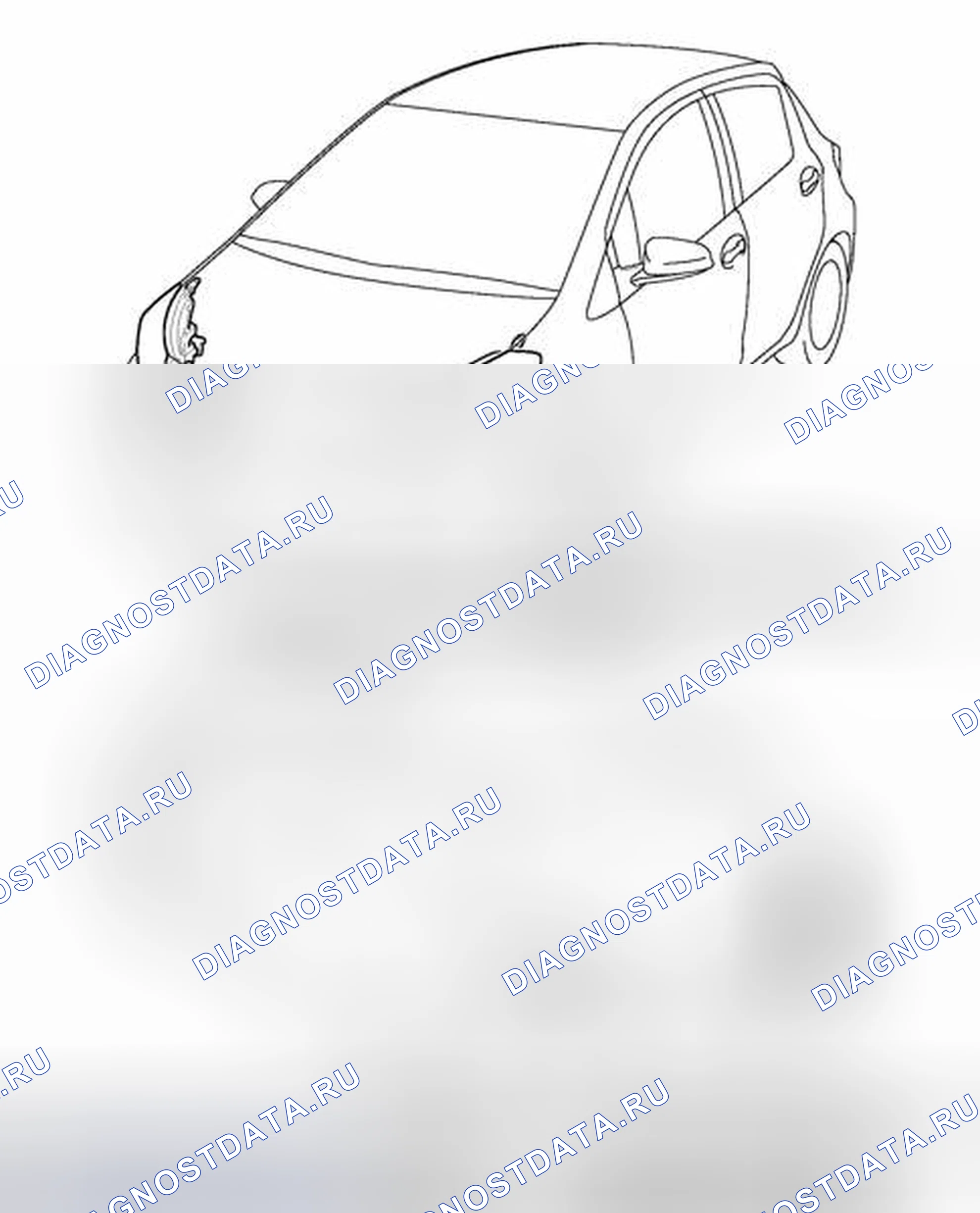 Рис. 89: ИЛЛЮСТРАЦИЯ. Toyota Yaris III