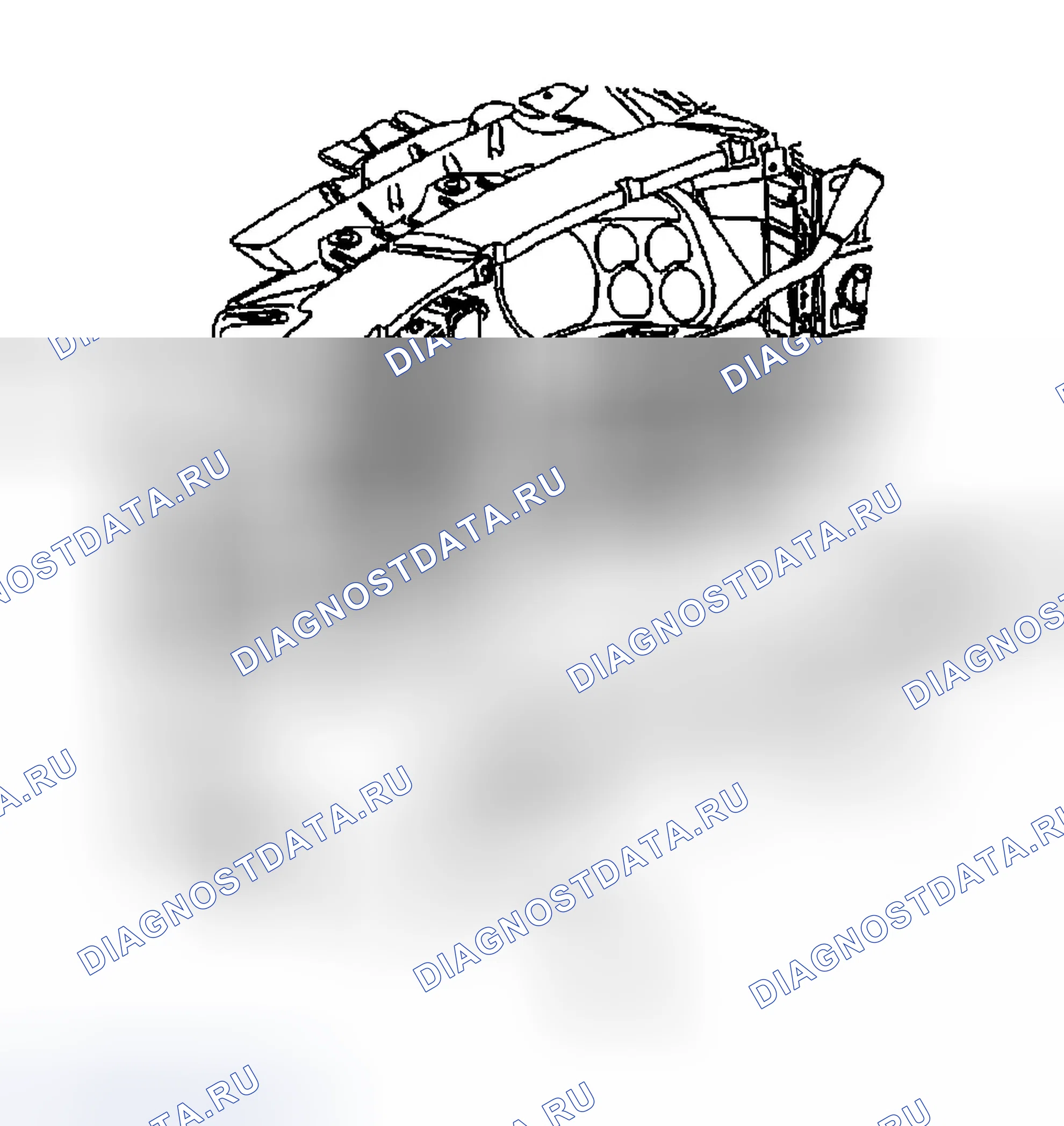 Рис. 55: Порядок демонтажа. Chevrolet Silverado 2500 