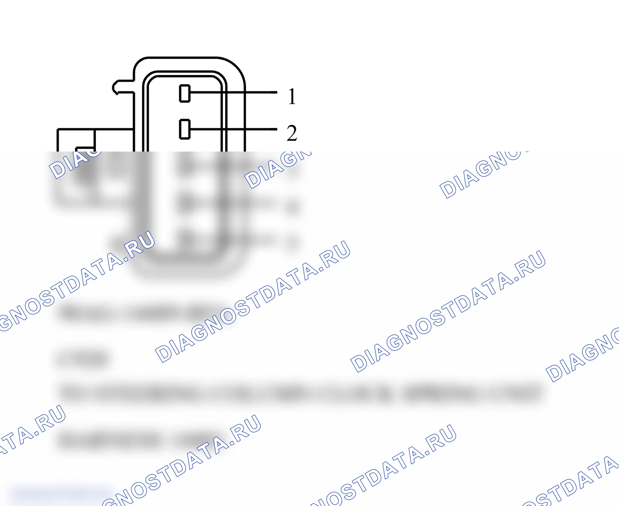 Распиновка разъёма Clockspring. Ford Tourneo Connect I