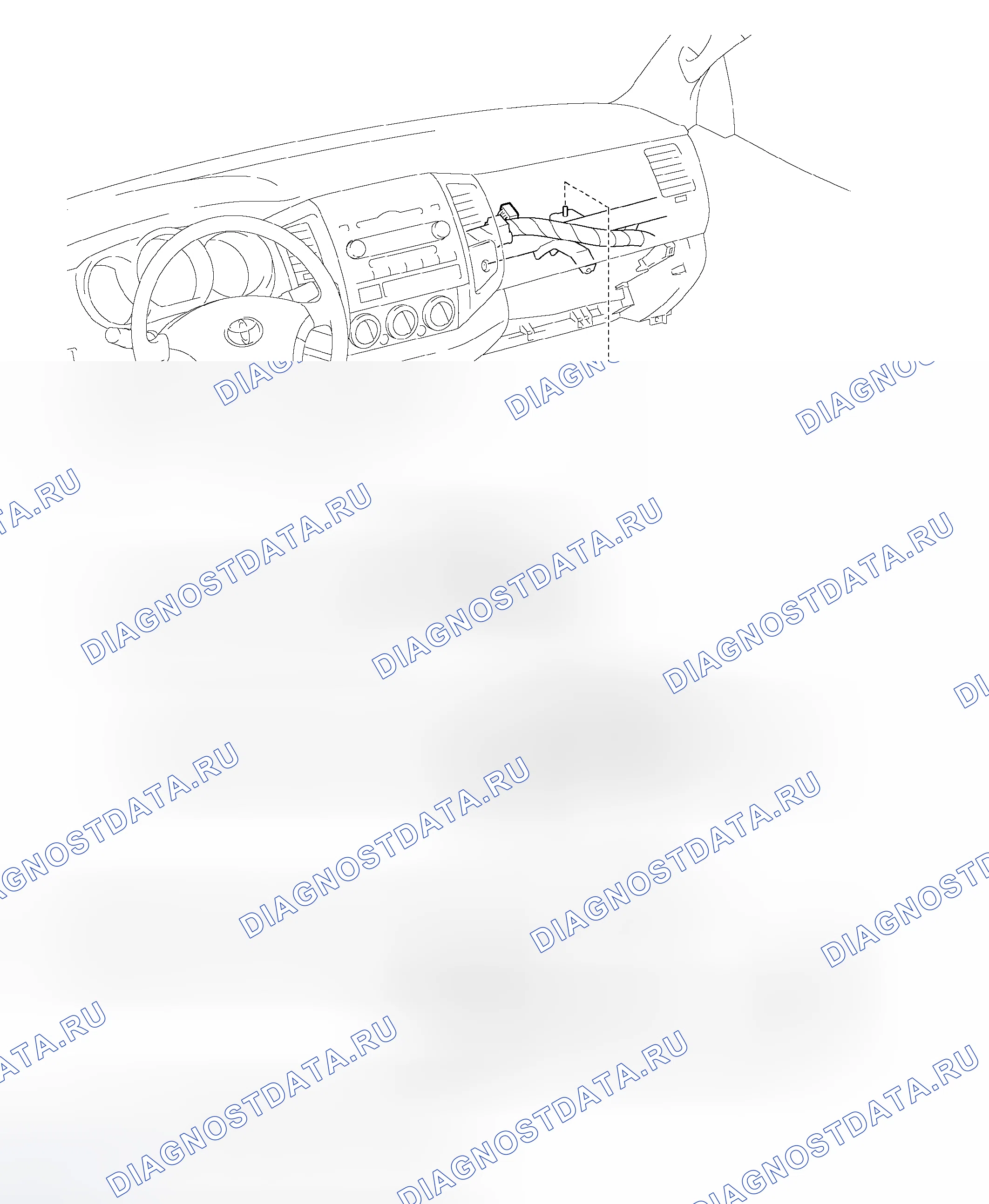 Рис. 211: КОМПОНЕНТЫ. Toyota Tacoma II