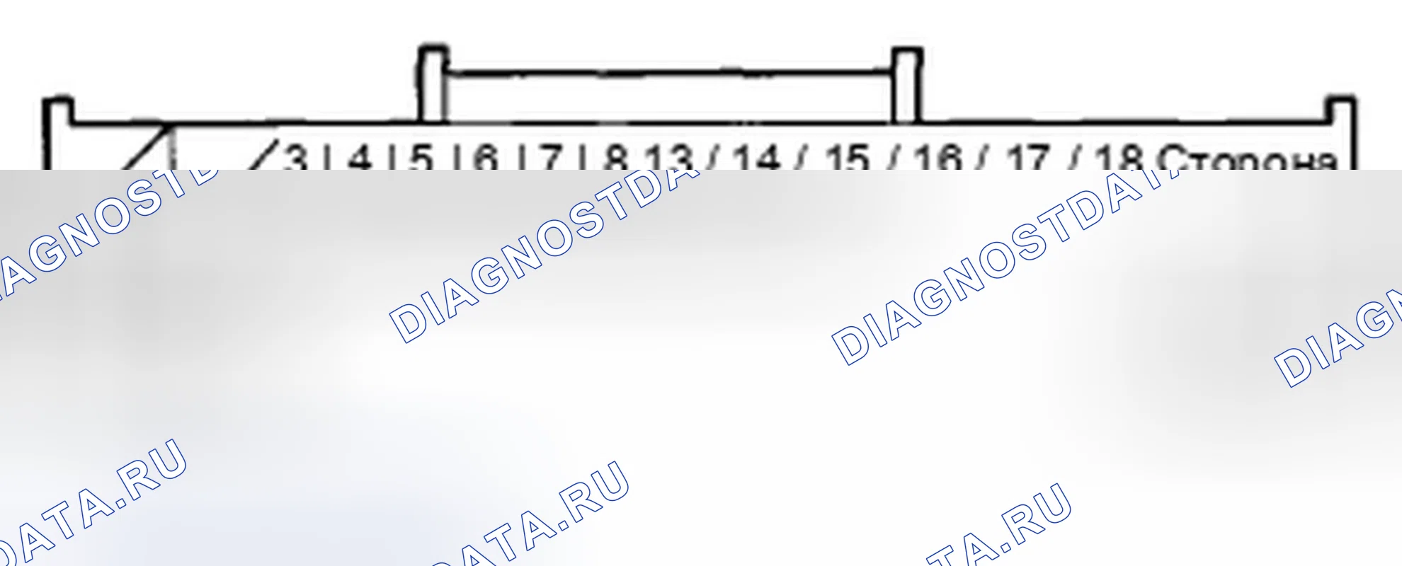 Рис. 37: РАЗЪЕМ АУДИОБЛОКА B (20P). Honda Accord VIII