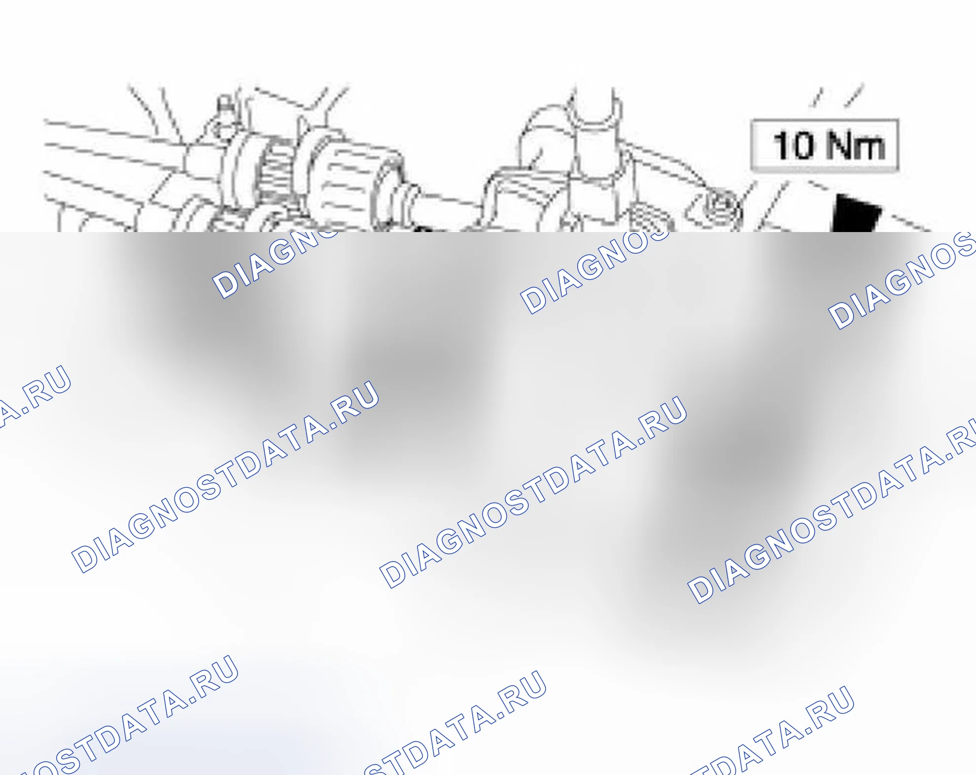 Рис. 486: Демонтаж. Ford Focus I рестайлинг