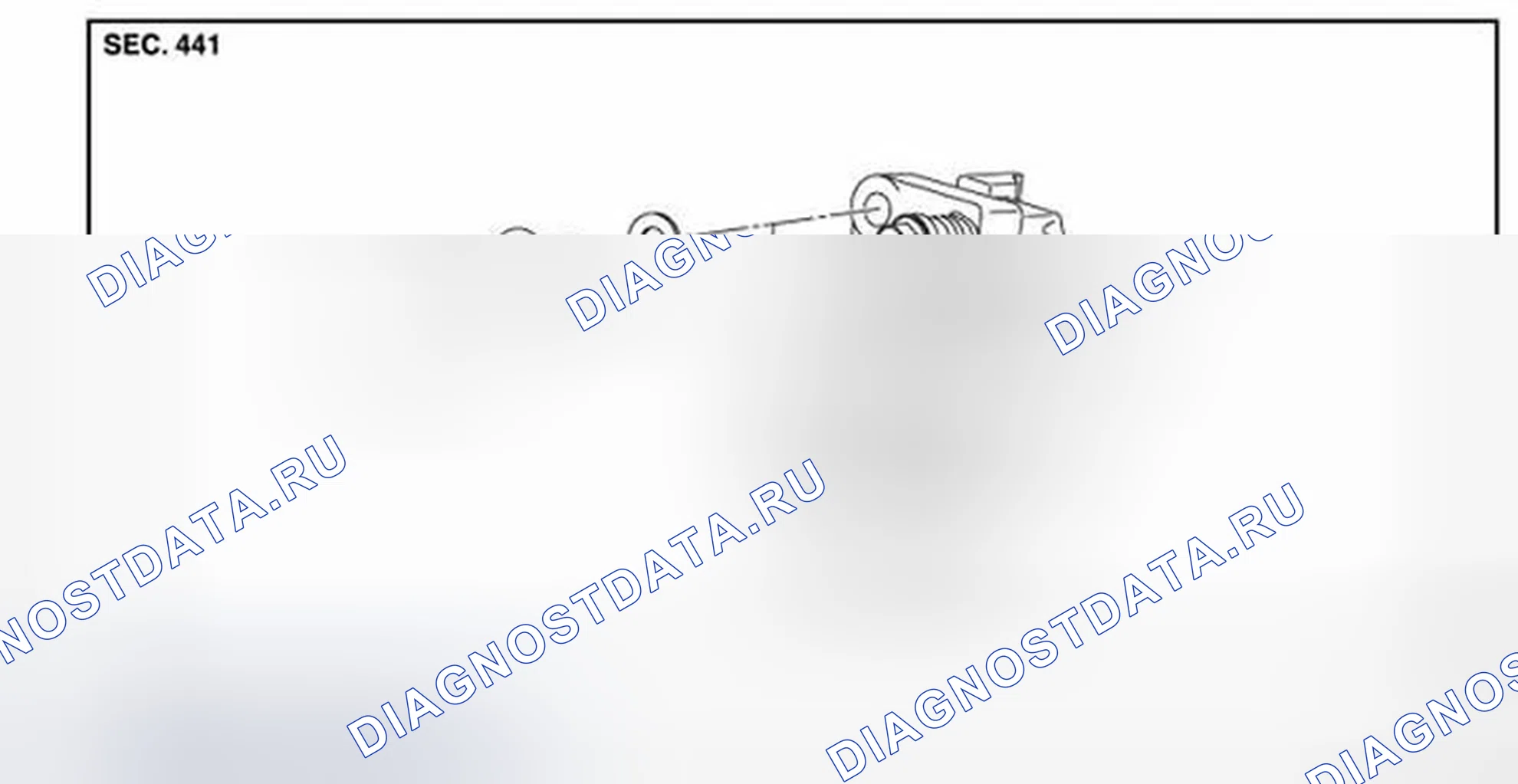 Рис. 220: ДЕМОНТАЖ. Infiniti G37 IV рестайлинг