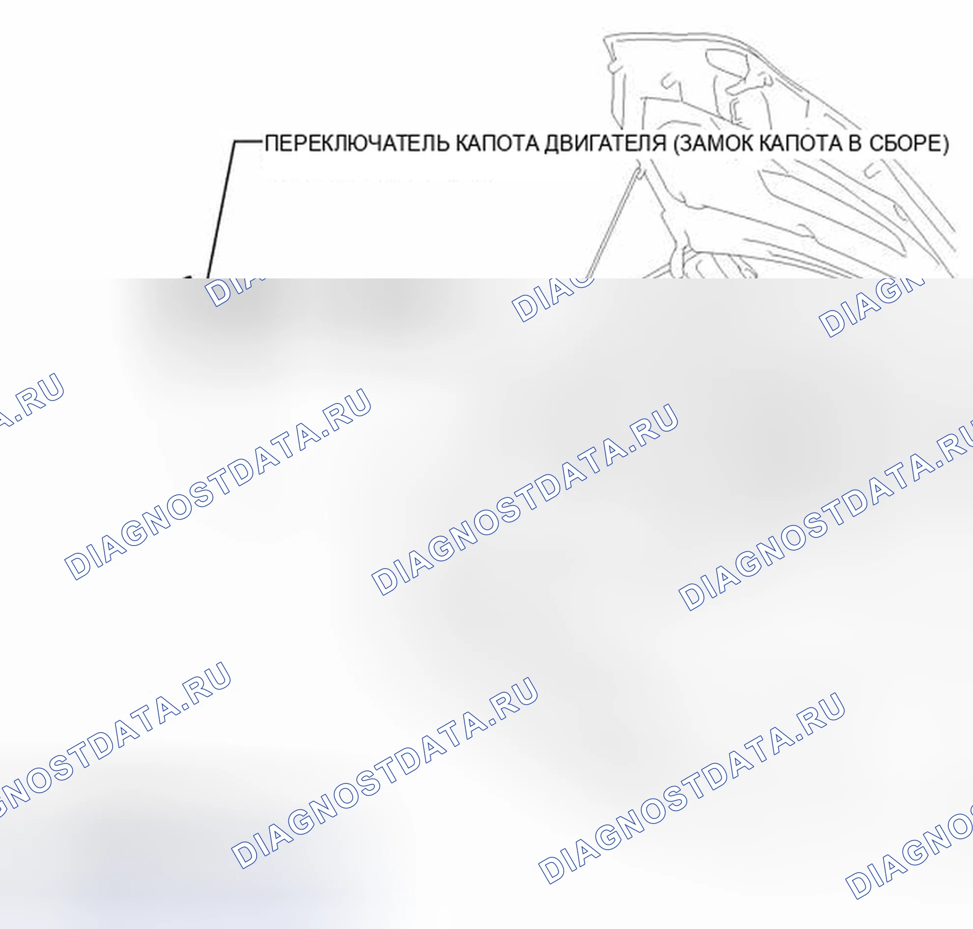Рис. 346: ИЛЛЮСТРАЦИЯ. Toyota Prius III рестайлинг