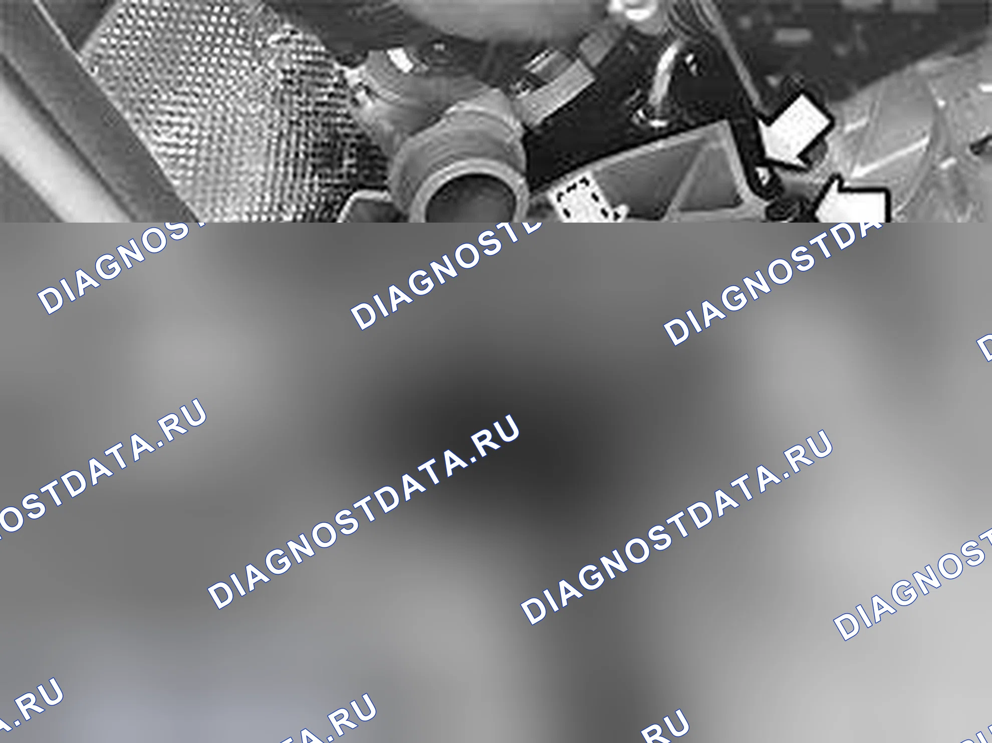 Рис. 1504: Установка задней опоры двигателя. Volvo S60 I