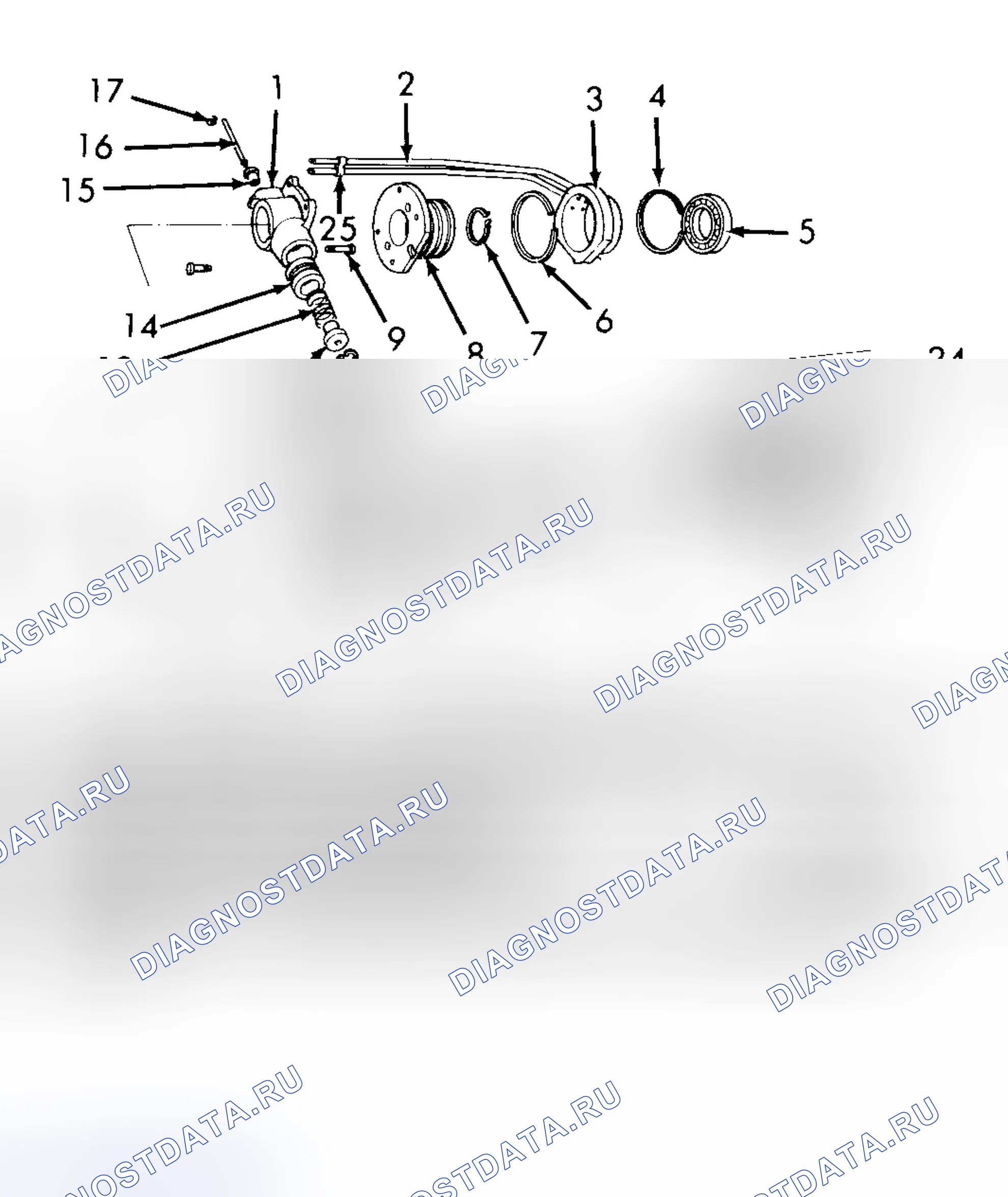 Рис. 183: Разборка. Dodge Cab & Chassis R2500 AD pre