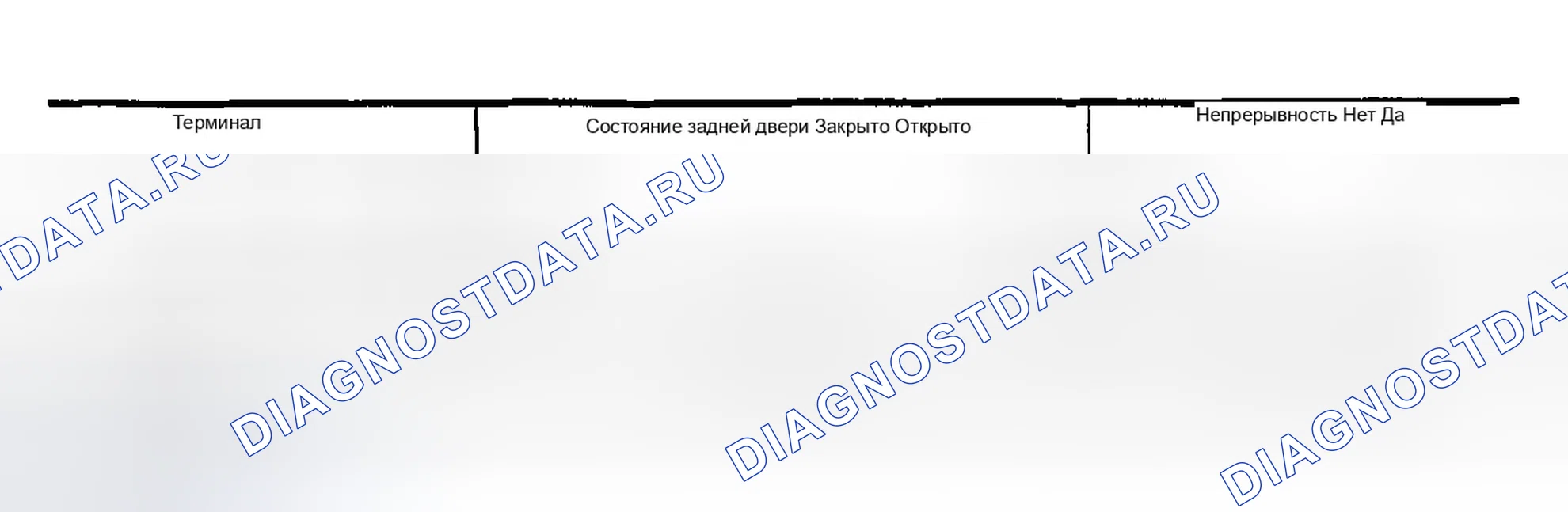 Рис. 250: 3. Проверка переключателя задней двери. Infiniti FX35 I