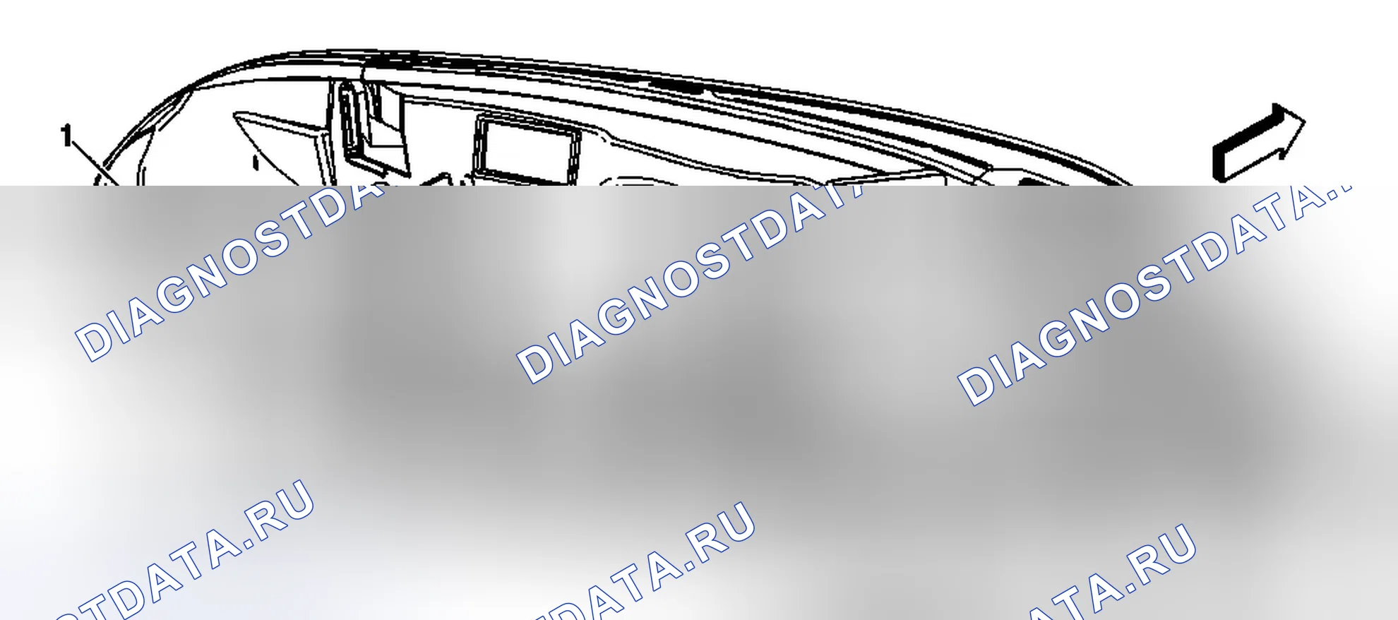 Рис. 31: Замена лампы маркера на передней стороне. Chevrolet Malibu VIII
