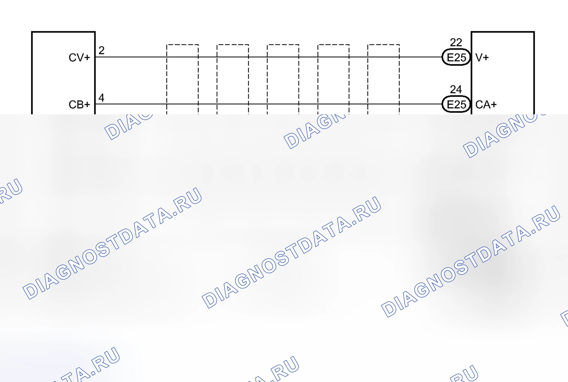 Рис. 26: электросхема. Toyota Highlander II рестайлинг