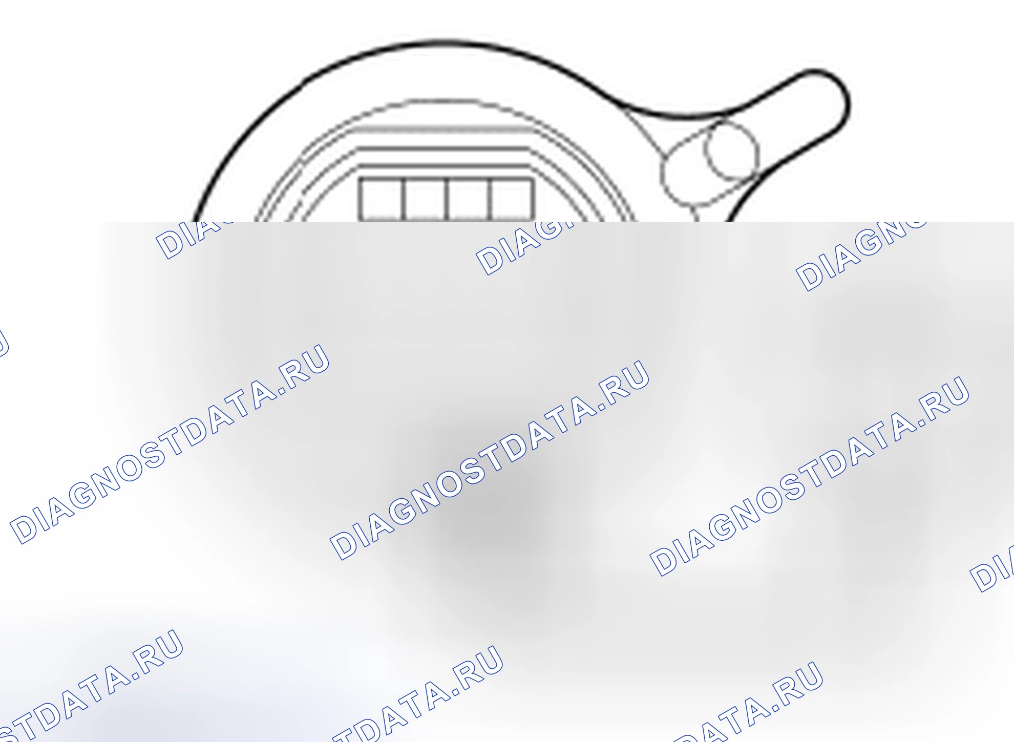 Рис. 20: диагностический тест C: ДАТЧИКИ OSS. Hyundai Lafesta I