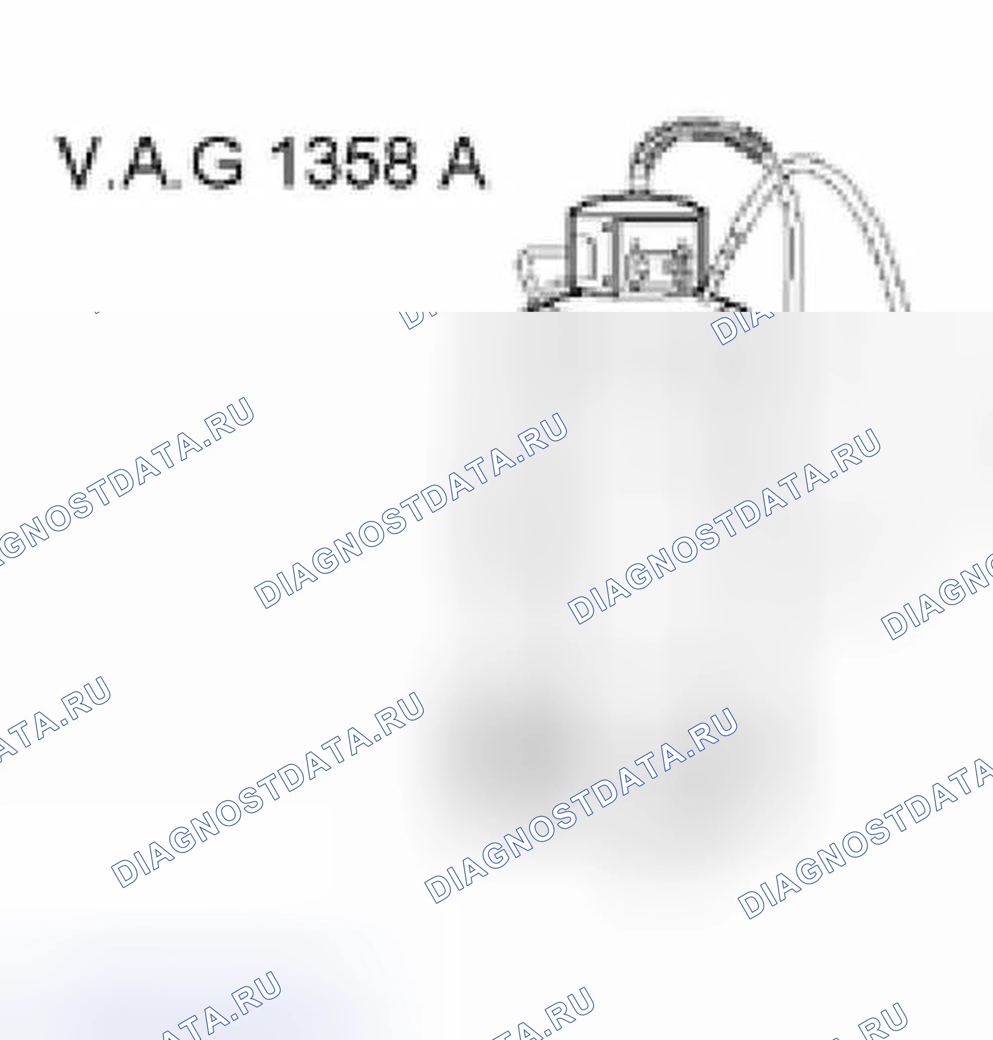 Рис. 43: Моторное масло, замена. Volkswagen Golf Mk4