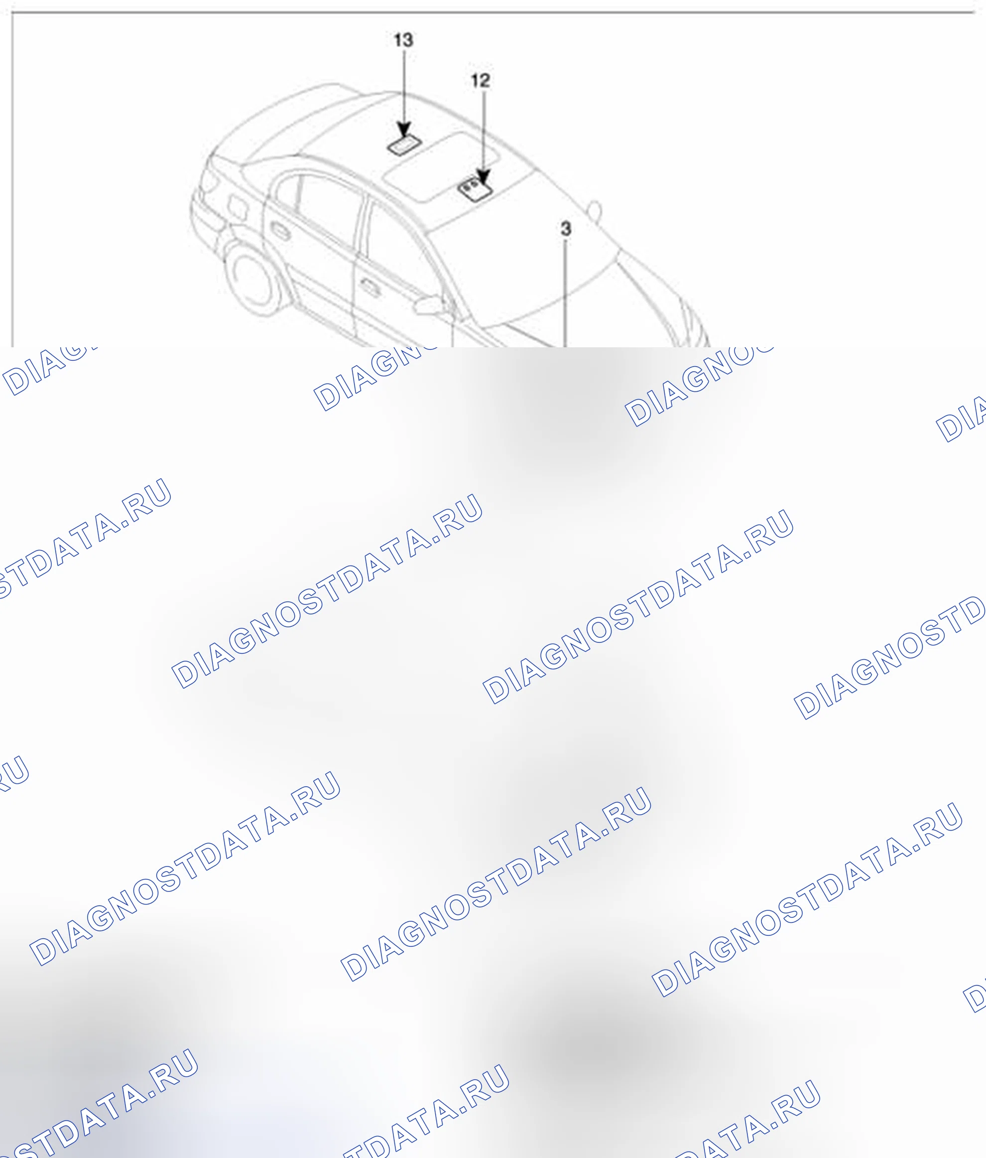 Рис. 1: РАСПОЛОЖЕНИЕ КОМПОНЕНТОВ. Geely Panda I
