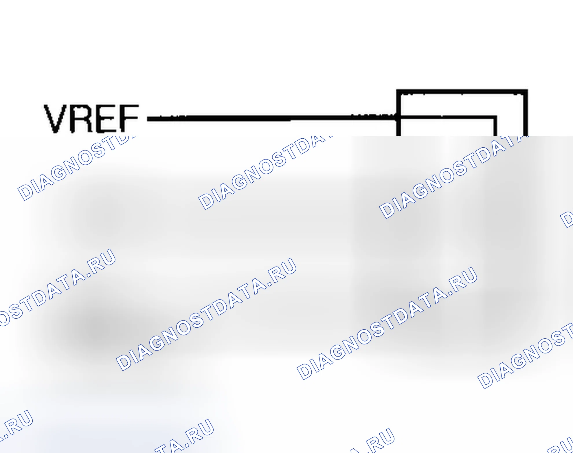 Рис. 101: Датчик EVP Ckt. и Conn. Идентификатор клеммы - 1 из 2 (EVP - 2,5l). Ford Probe II