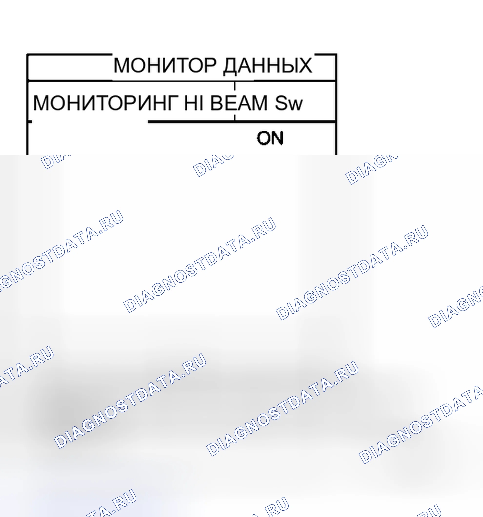 Рис. 6: Фара не меняется на дальний свет (с обеих сторон). Honda Integra SJ I