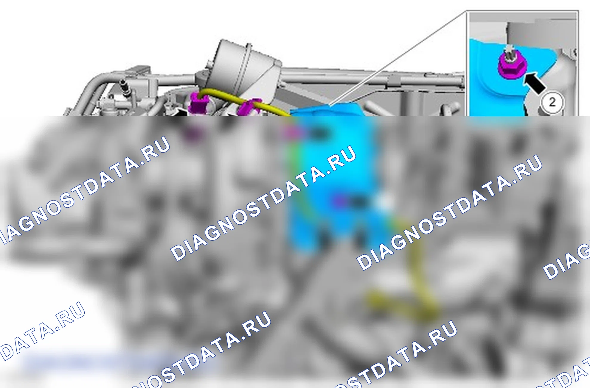 Как снять и установить турбокомпрессор высокого давления. Ford Galaxy III