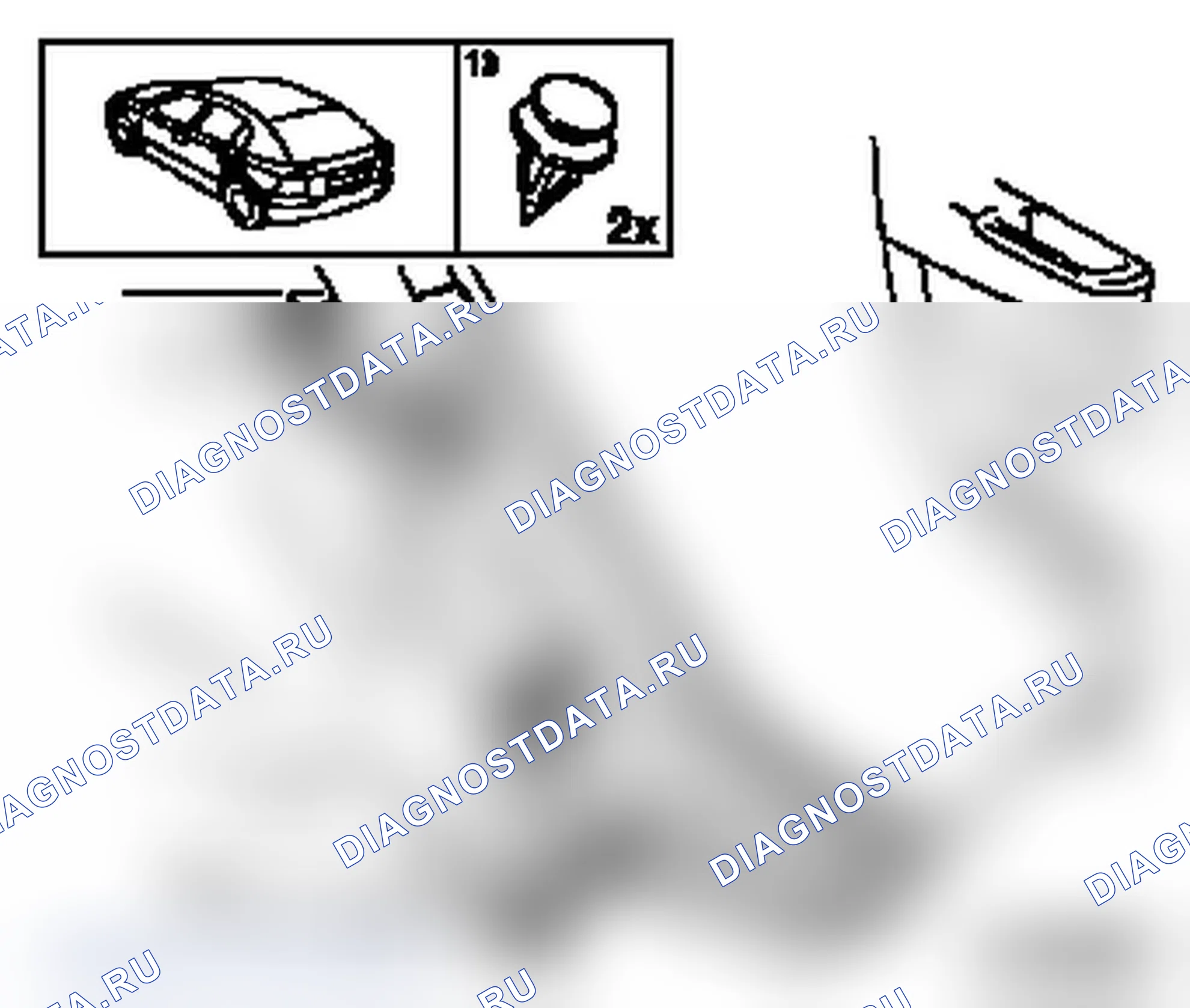 Снятие и установка внутренней обшивки задней стойки снизу (модель F48). Opel Astra G
