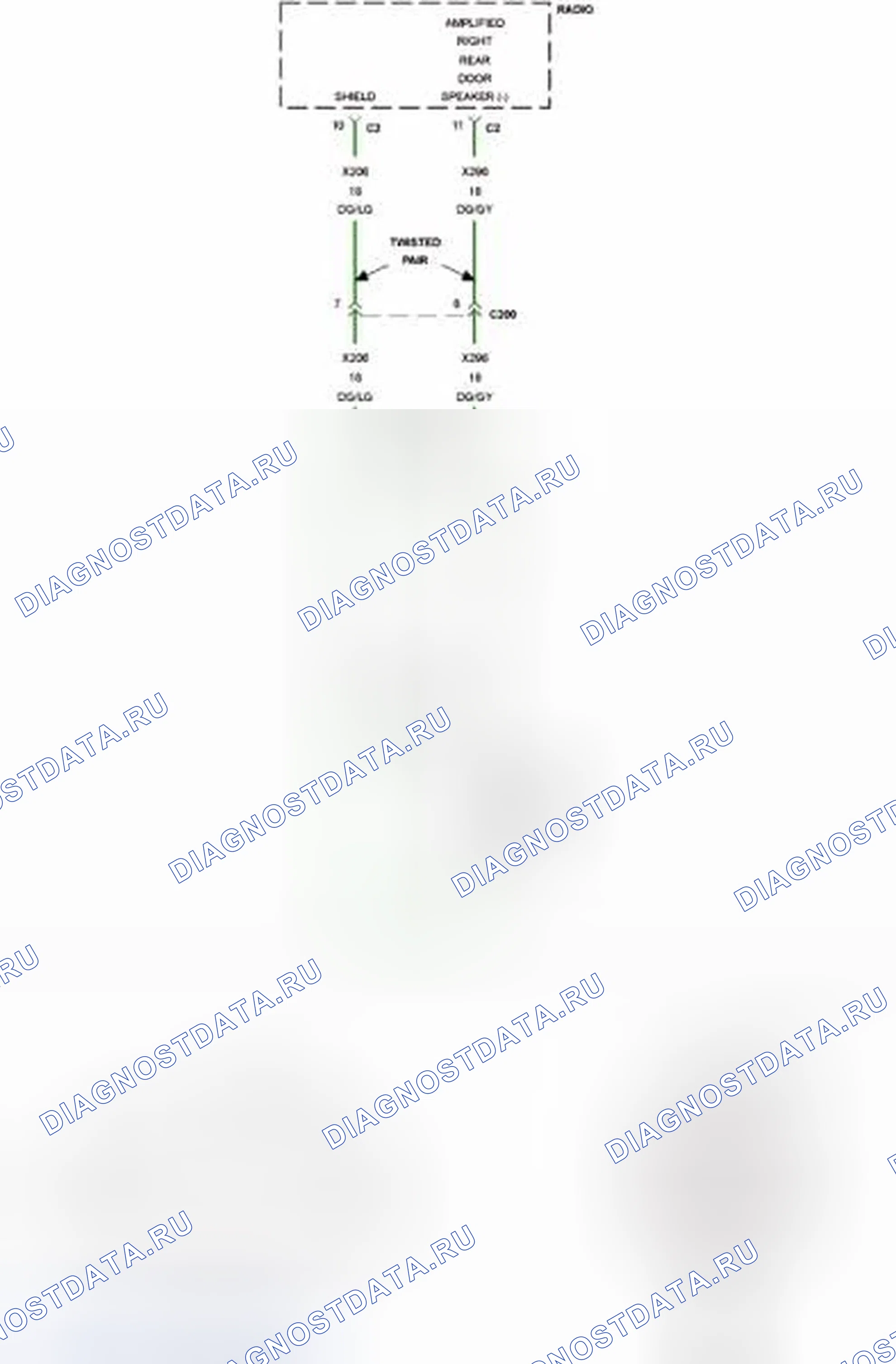 Рис. 33: Принципиальная схема. Dodge Journey I