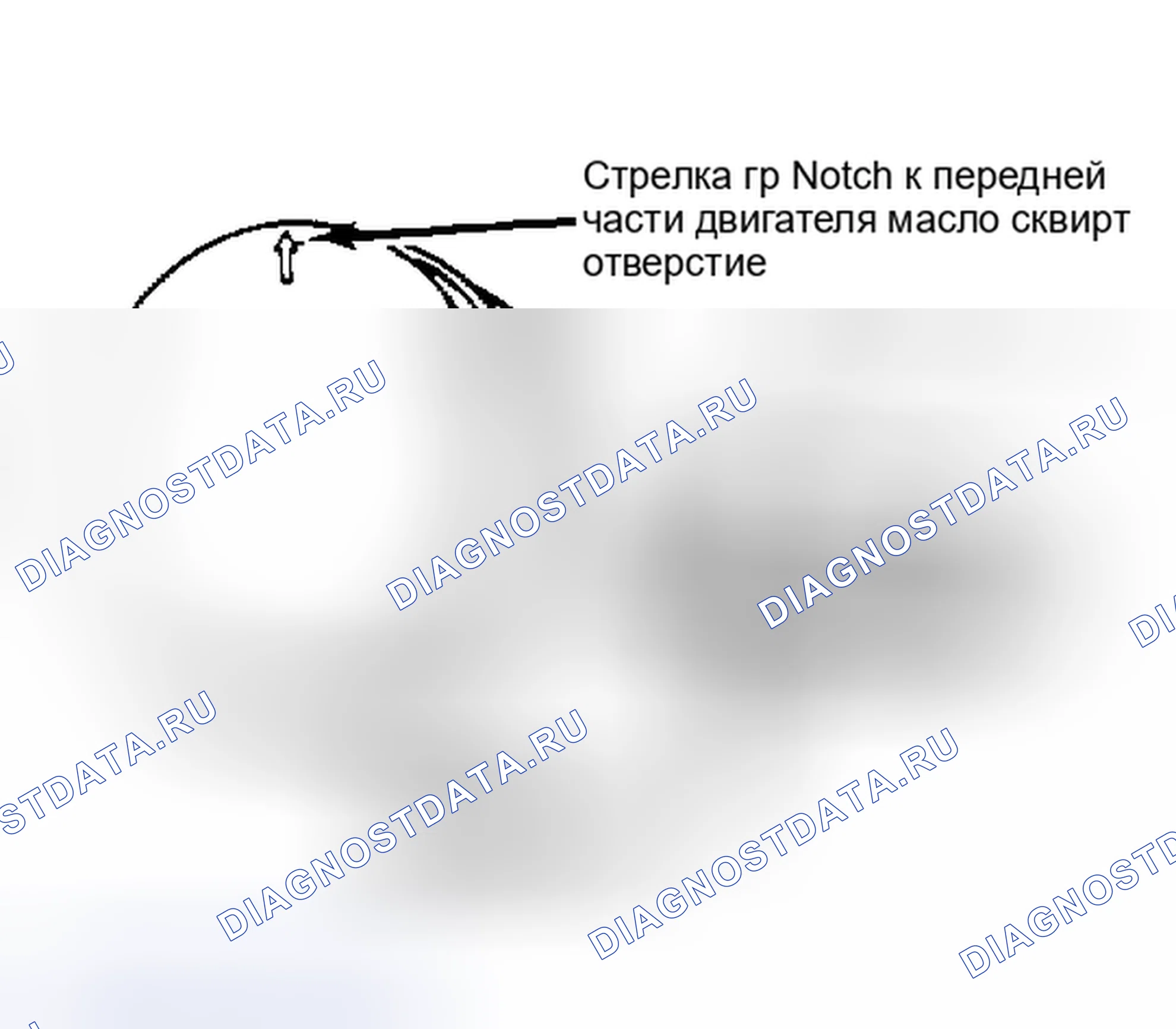 Рис. 5: Установка поршня и штока в сборе. Ford Mustang III рестайлинг