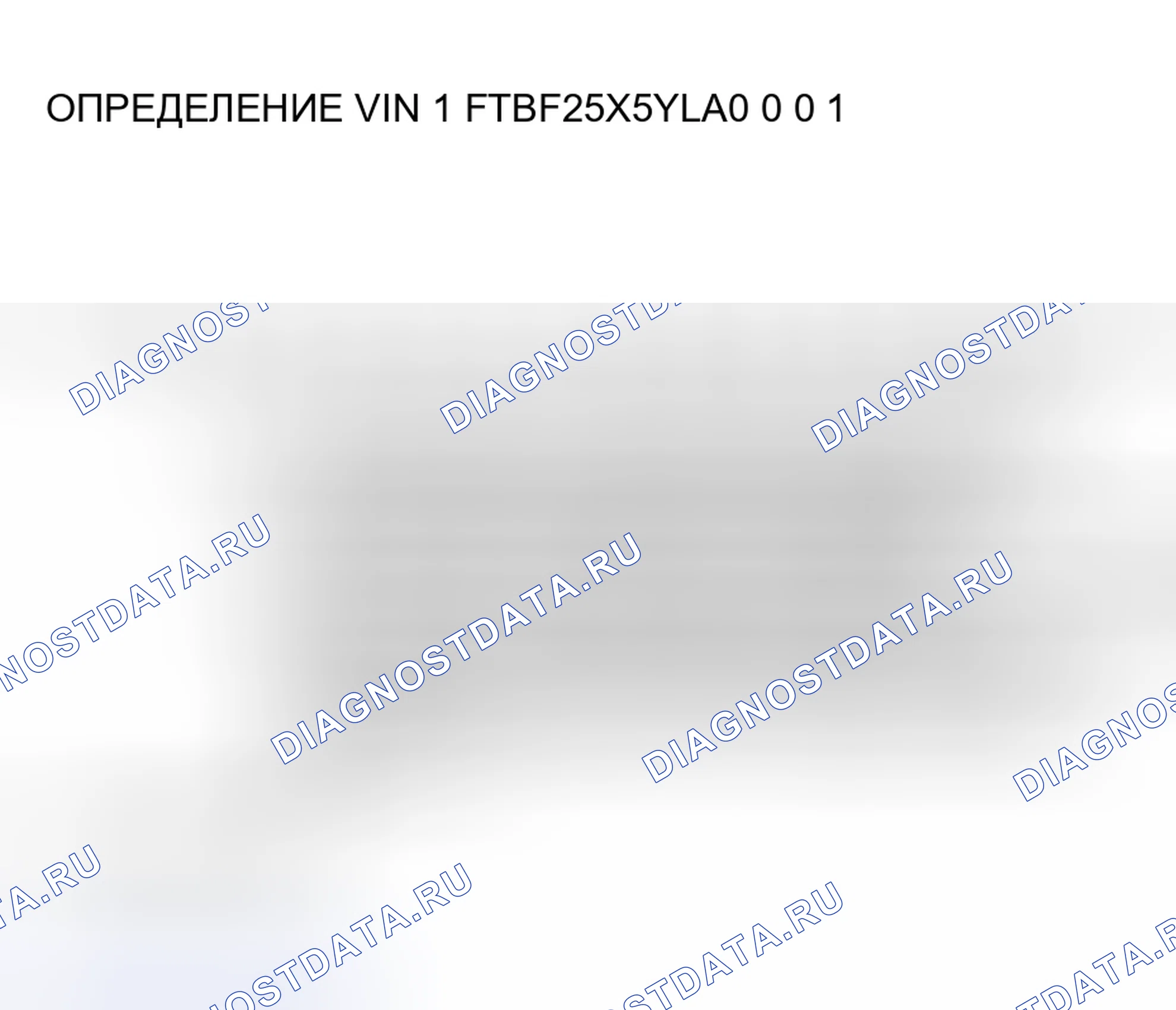Рис. 1: Определение VIN. Hyundai Porter II