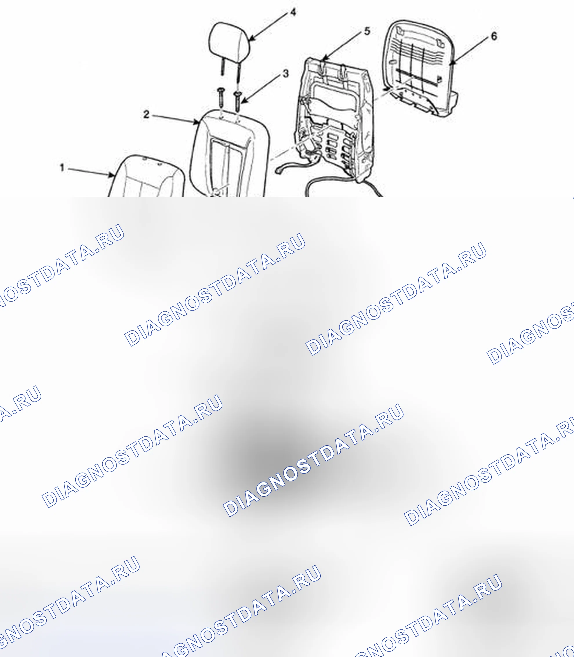 Рис. 1: КОМПОНЕНТЫ. Hyundai Santa Fe II