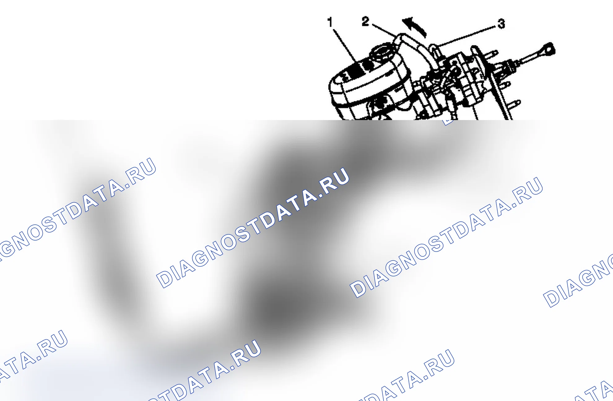 Рис. 4: Описание и работа системы помощи при торможении. Chevrolet Express G1500 