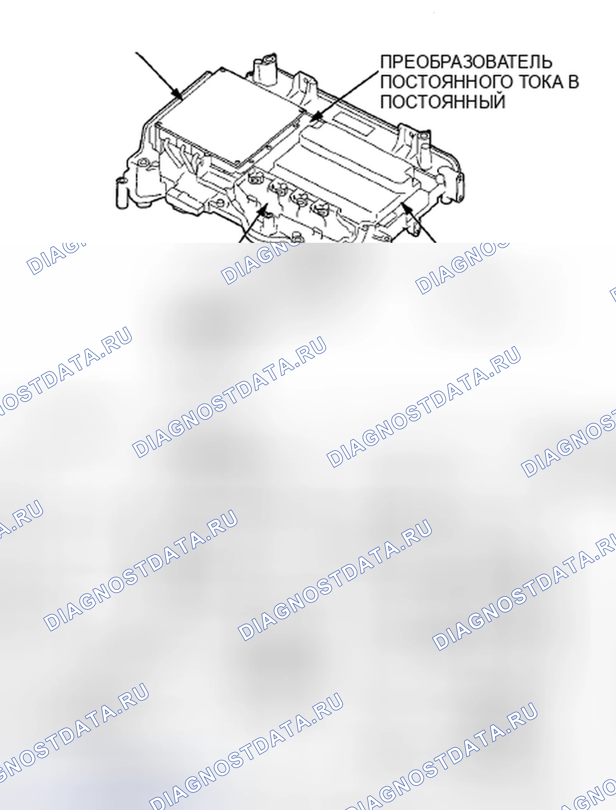 Рис. 246: Блок управления питанием (PCU). Honda Insight ZE2 рестайлинг